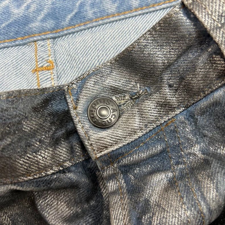 Acne Studios acne studios Silver silhouette jeans 2503-Nextarrow Size US 28 / EU 44 - 4 Thumbnail