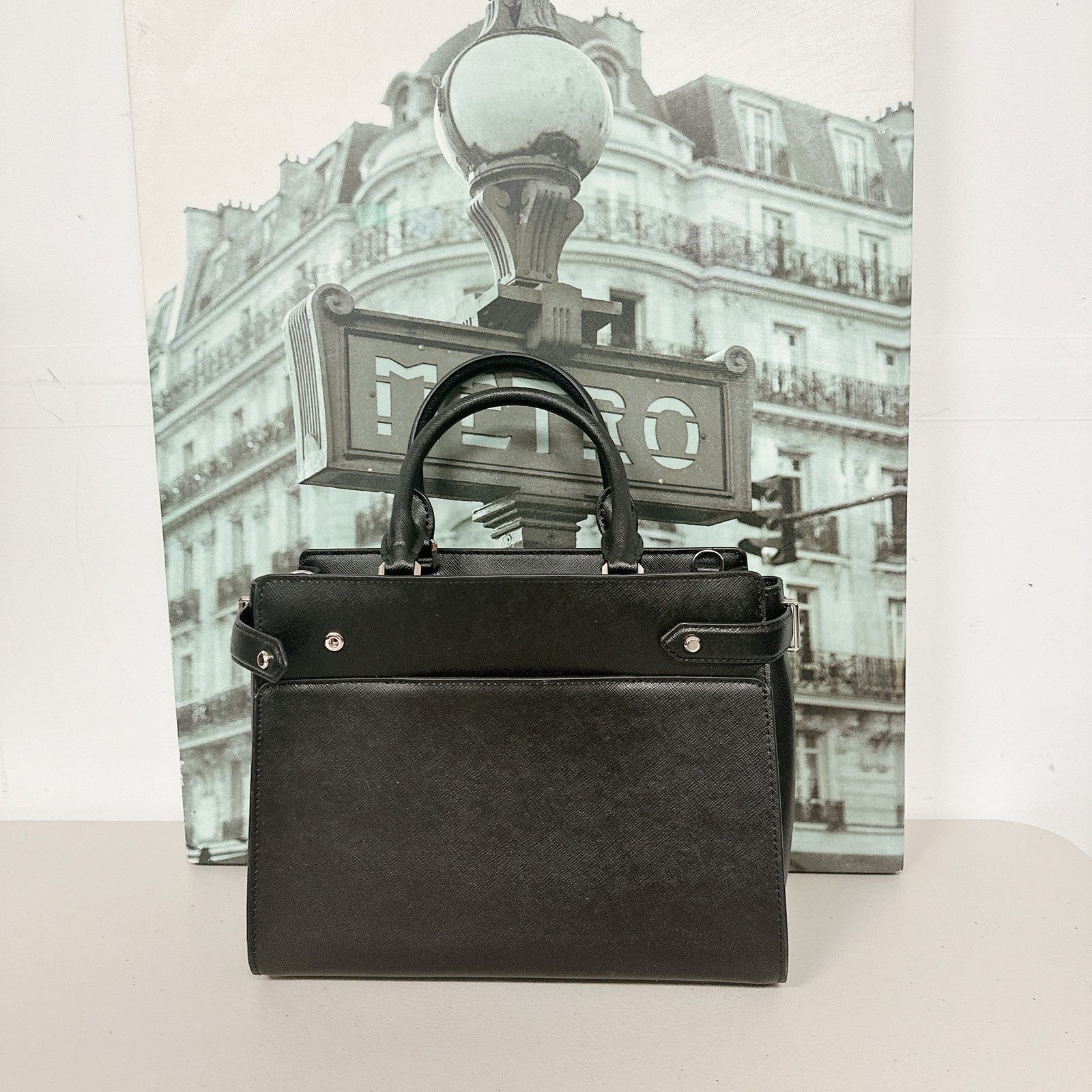 Kate Spade Kate Spade WKRU6951 Staci Medium Satchel Black Size ONE SIZE - 3 Thumbnail