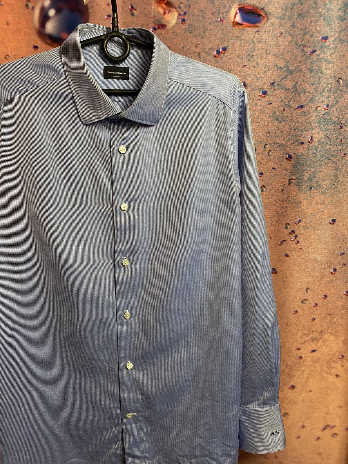 Designer Ermenegildo Zegna luxury designer shirt Size US M / EU 48-50 / 2 - 2 Thumbnail