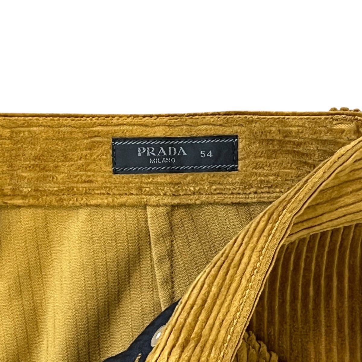 Prada PRADA 2024AW Triangle Logo Pinwale Corduroy Trousers / Pants Size US 44 / EU 60 - 6 Thumbnail