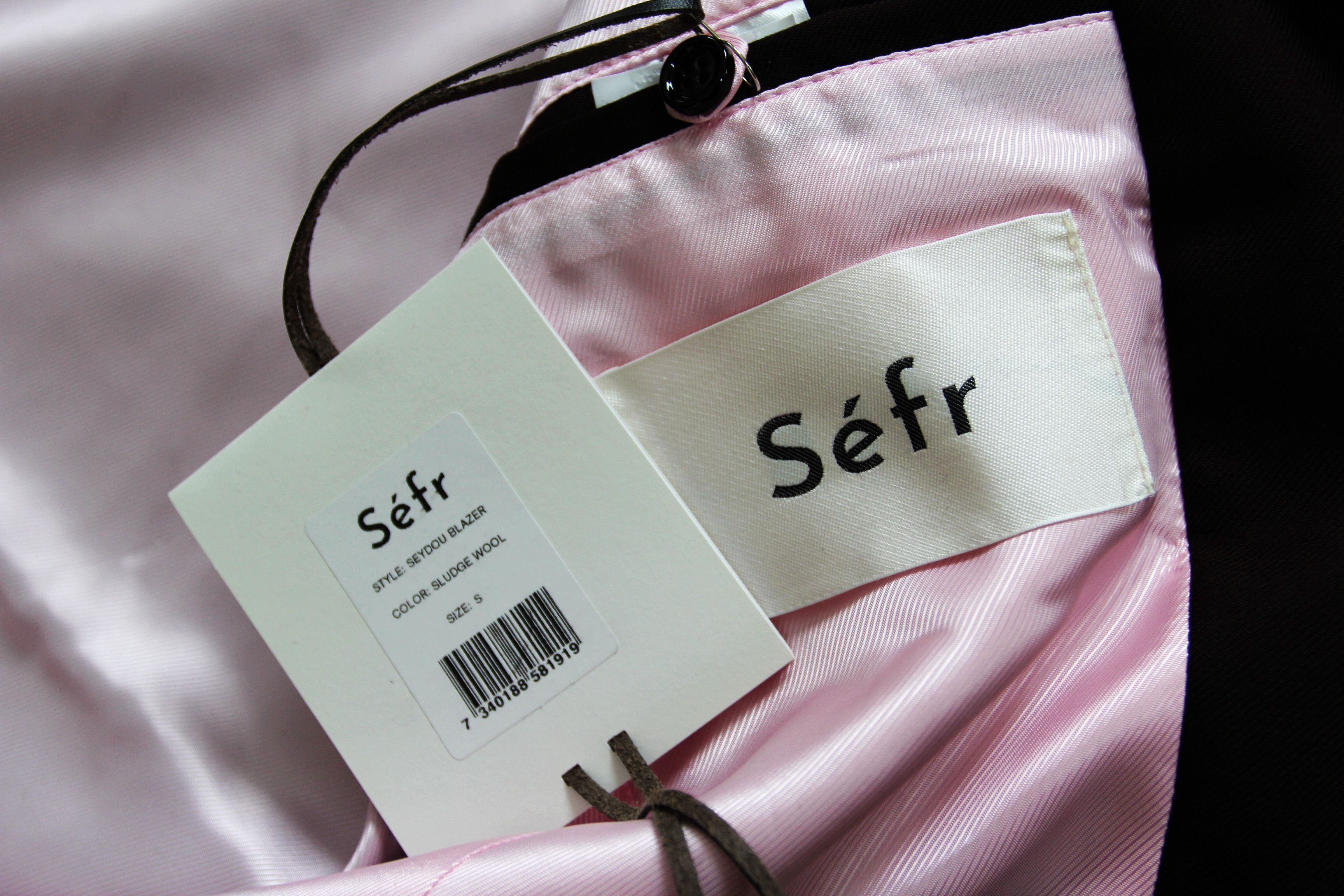 Sefr BNWT AW25 SEFR SEYDOU WOOL TWILL BLAZER JACKET S Size US S / EU 44-46 / 1 - 8 Thumbnail