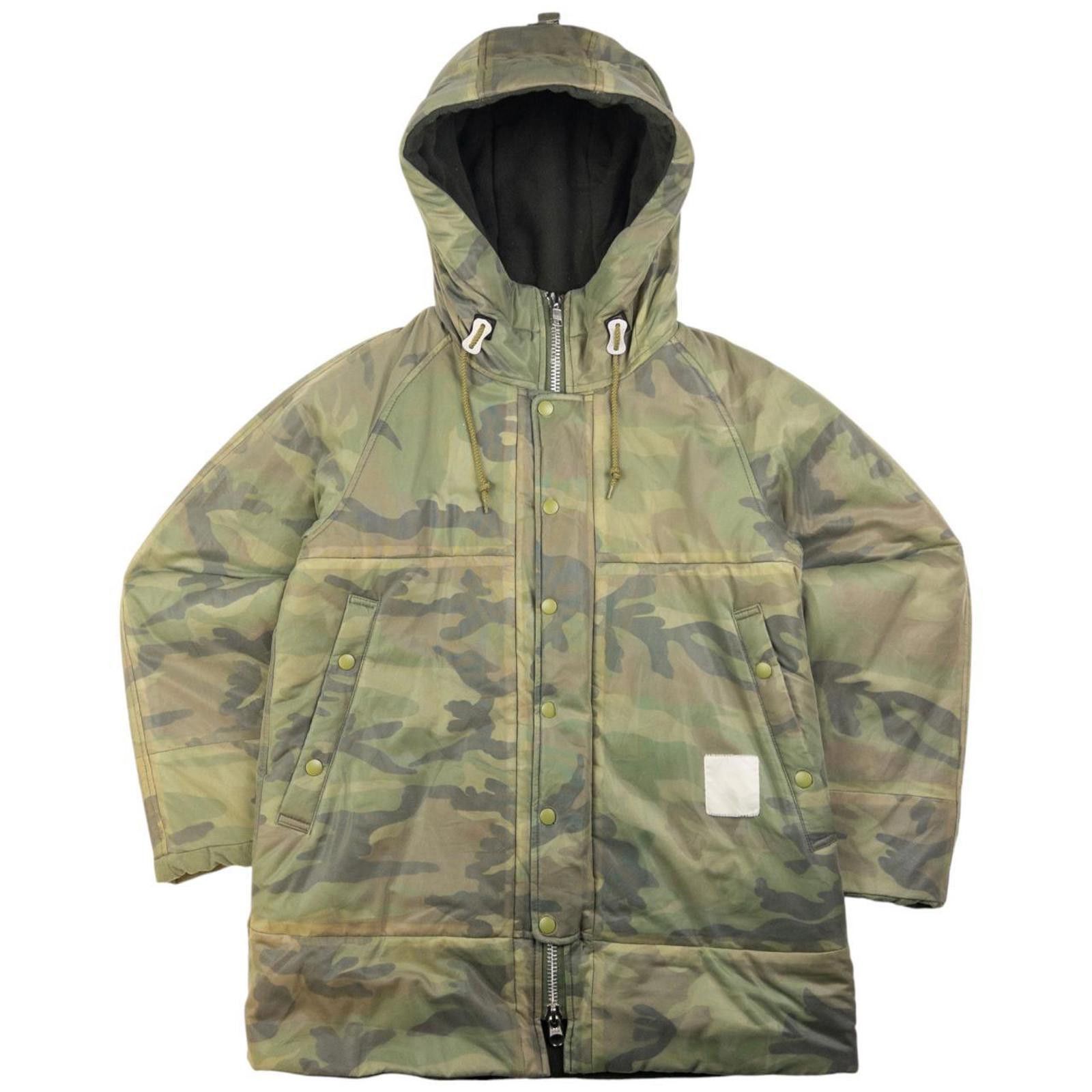 Final Home Vintage Final Home By Issey Miyake Fleece Camo Jacket Size S Size US XS / EU 42 / 0 - 1 Thumbnail