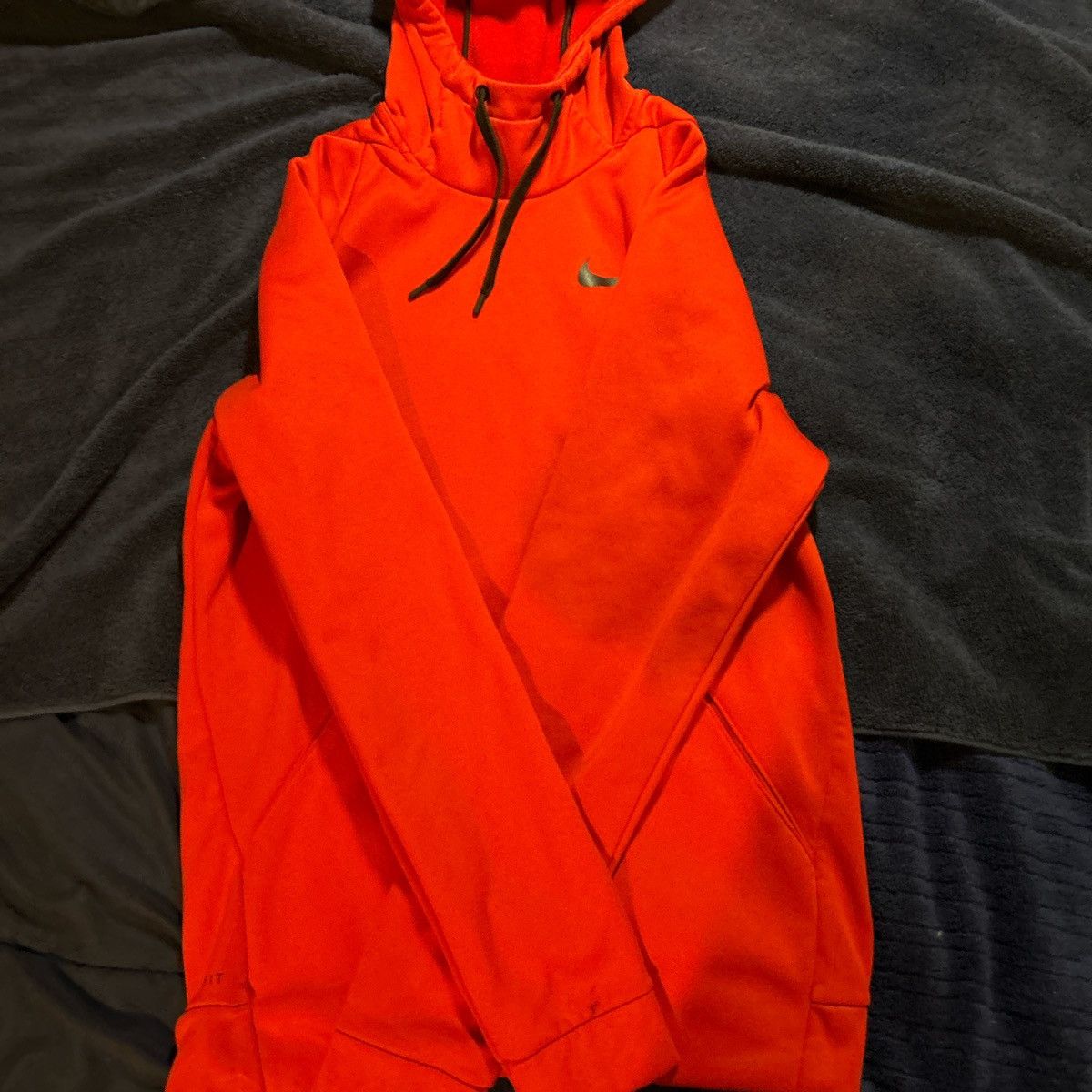 Nike Red Nike Dri-Fit Hoodie Size US S / EU 44-46 / 1 - 2 Thumbnail