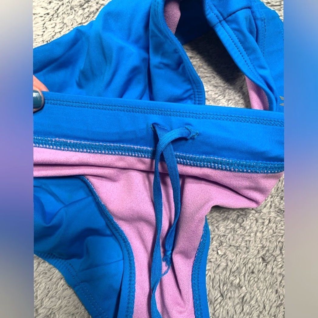 Athleta Athleta Bikini Bottom M Blue Women Regular Medium Bikini Bottom Women Blue Athleta M Size 32" / US 10 / IT 46 - 7 Thumbnail