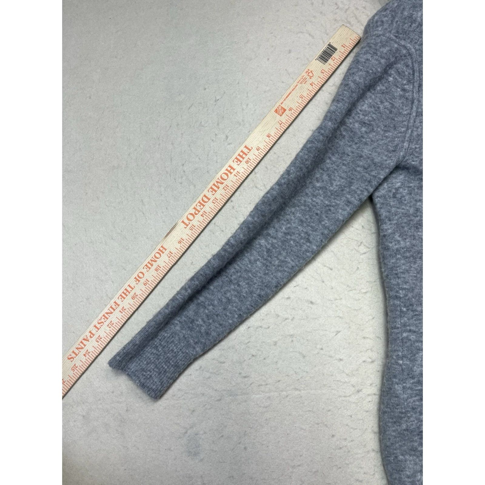Banana Republic Banana Republic Sweater Cardigan Women XS Gray Open Front Long Sleeve Wool Blend Pockets Size XS / US 0-2 / IT 36-38 - 5 Thumbnail