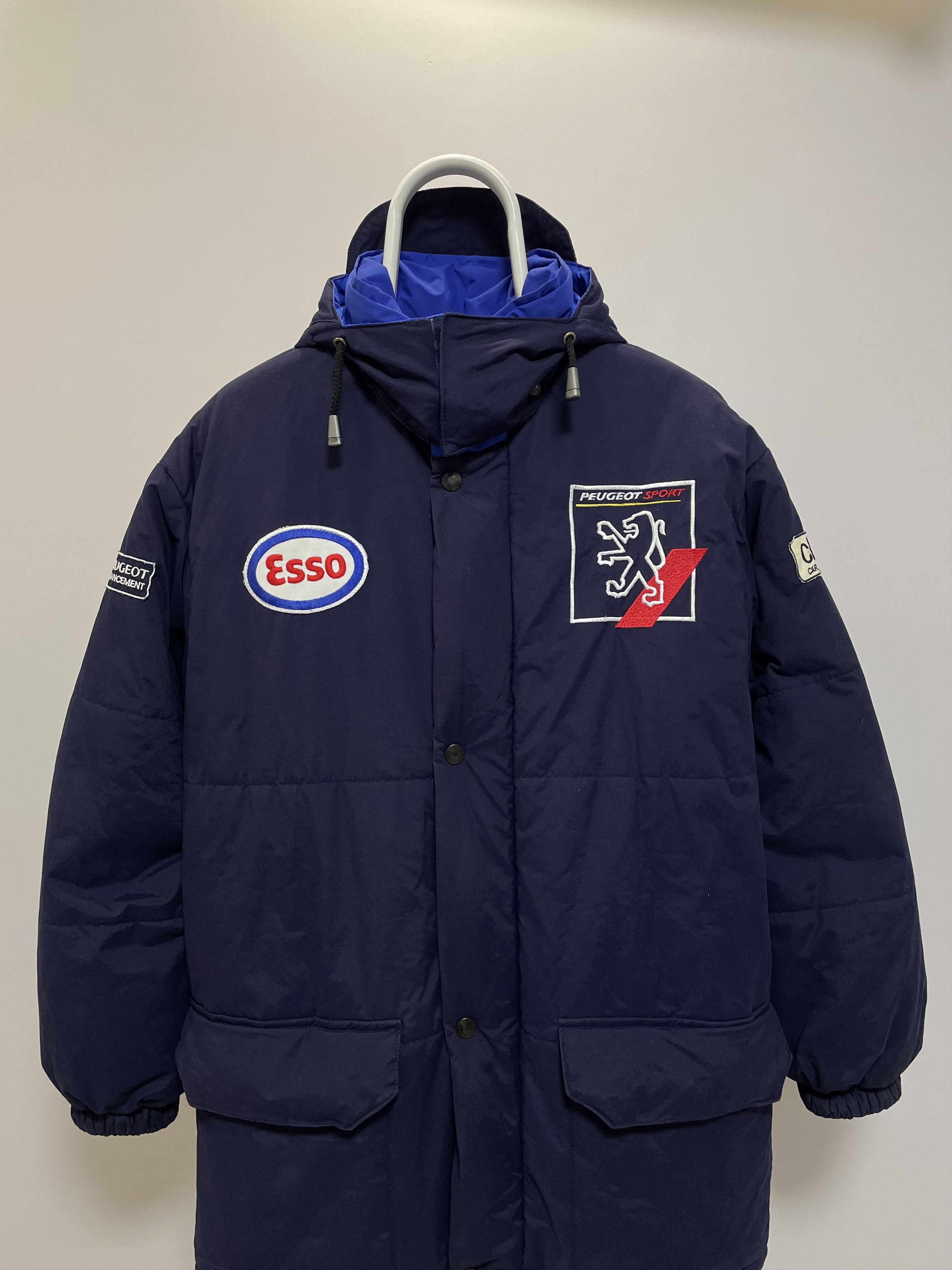 Vintage PEUGEOT Sport Esso Vintage Jacket Racing Rare 90s Rally F1 Size US M / EU 48-50 / 2 - 6 Thumbnail