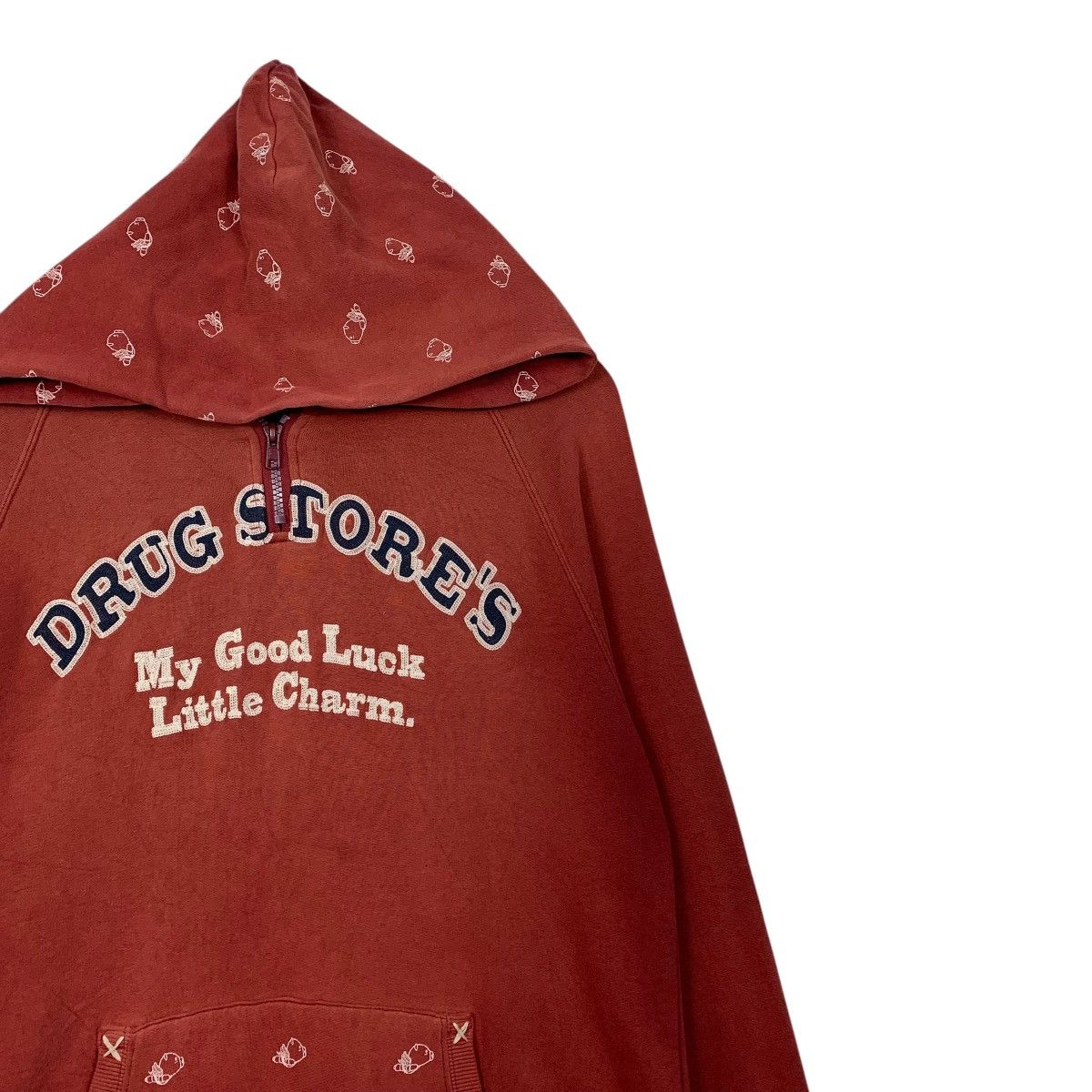 Japanese Brand Japanese Brand Drug Store's Big Logo Hoodie Size US S / EU 44-46 / 1 - 5 Thumbnail