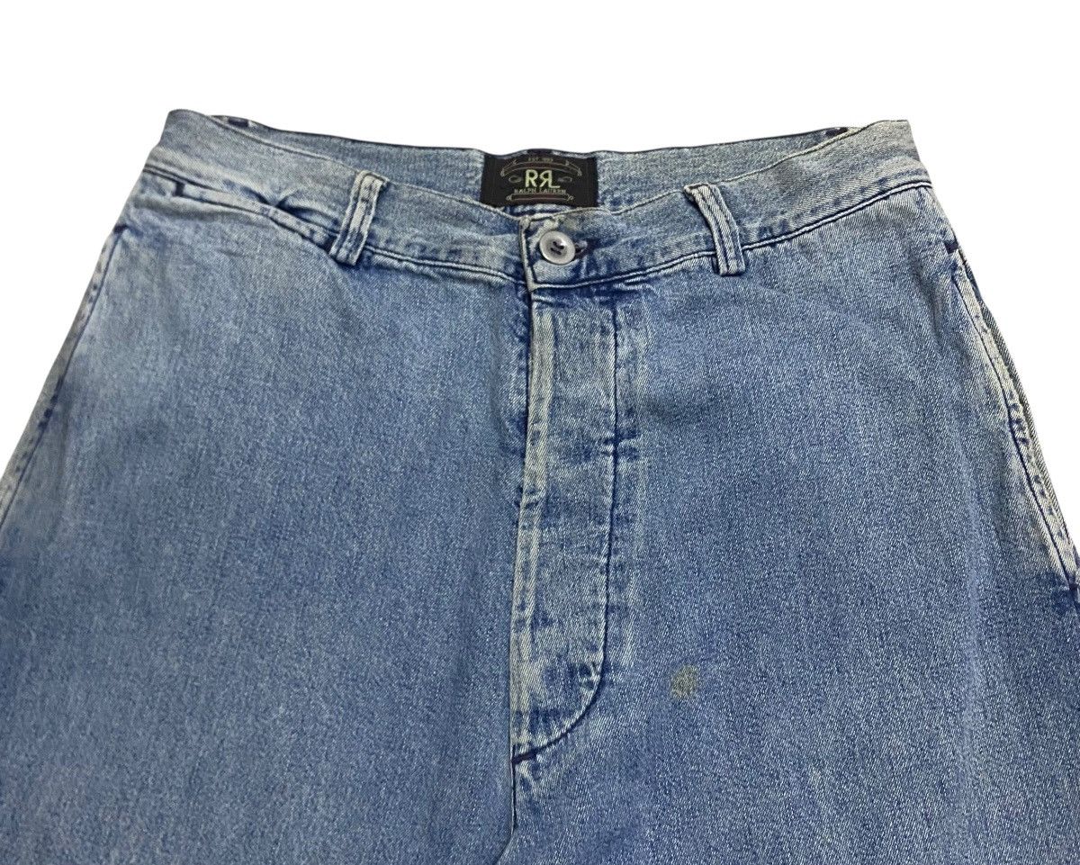 Japanese Brand Rare Vintage Ralph Lauren Double RR Made In Usa Jeans 1990s Size US 35 - 3 Thumbnail
