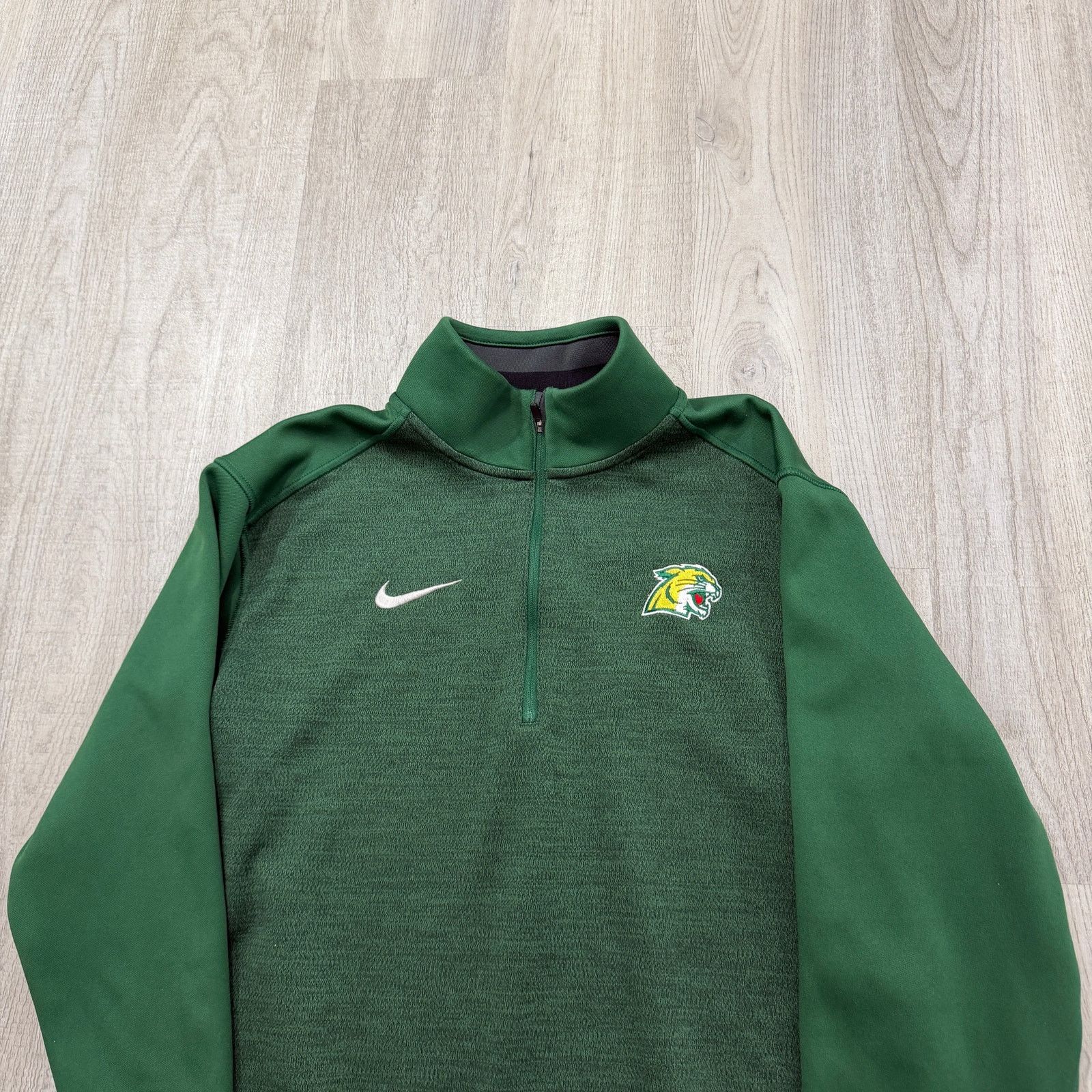 Nike Nike Northern Michigan Wildcats Coaches 1/2 Zip Men's Small Size US S / EU 44-46 / 1 - 2 Thumbnail