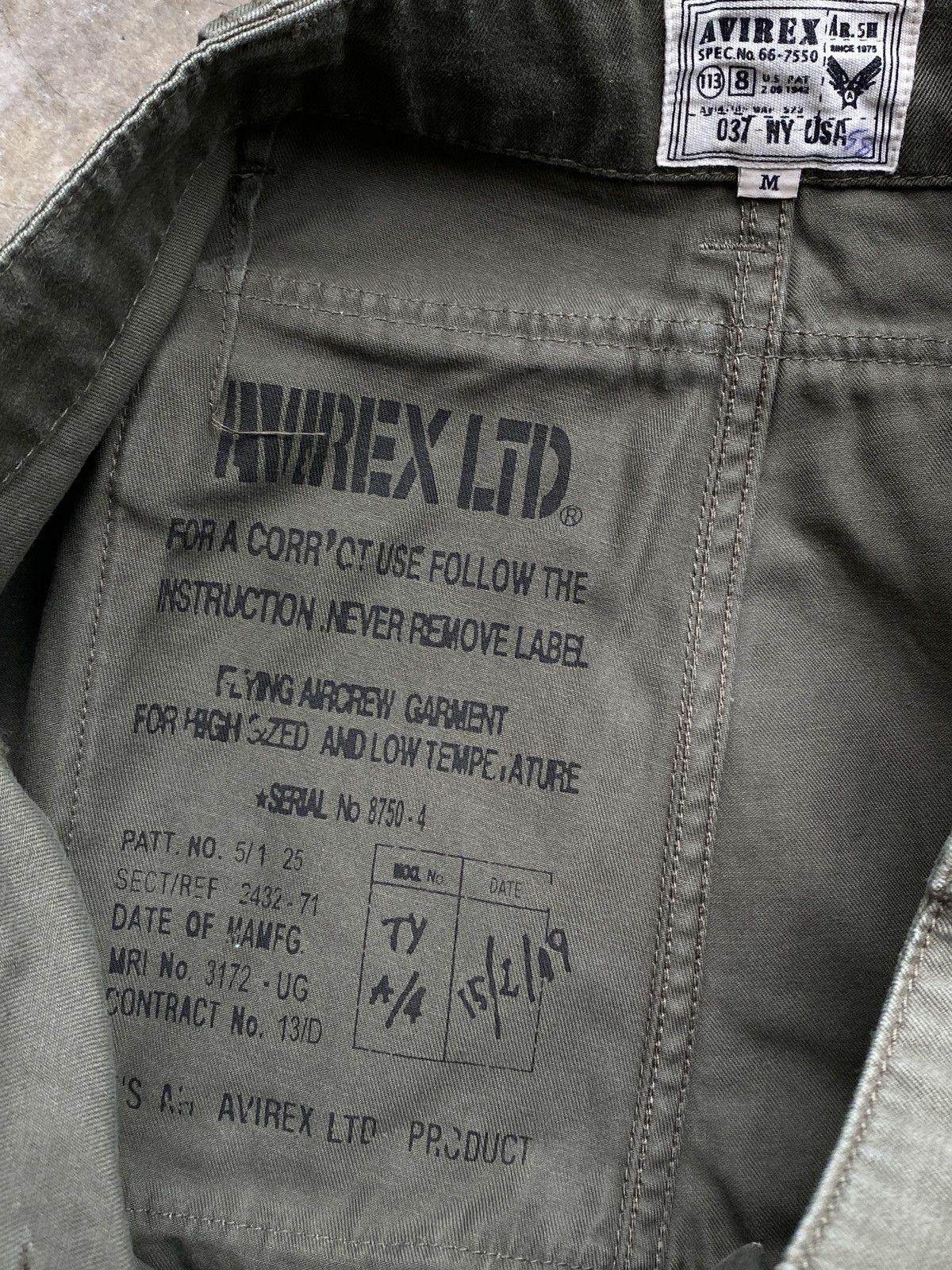 Avirex × Vintage Vintage Avirex Fatigue Military Tactical Monkey Pants Slim Size US 31 - 7 Thumbnail