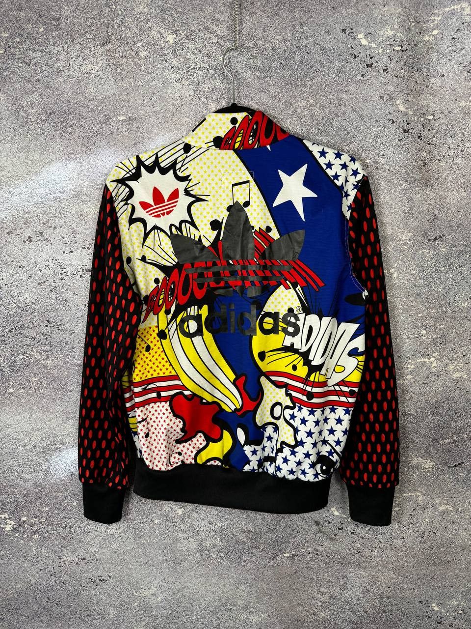 Adidas Adidas x Rita Ora Super Track Top Jacket Comic Print Size M / US 6-8 / IT 42-44 - 14 Thumbnail