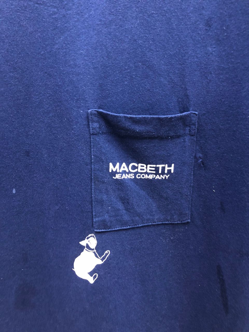 Macbeth vintage Macbeth t shirt blue bull dog Size US L / EU 52-54 / 3 - 4 Thumbnail