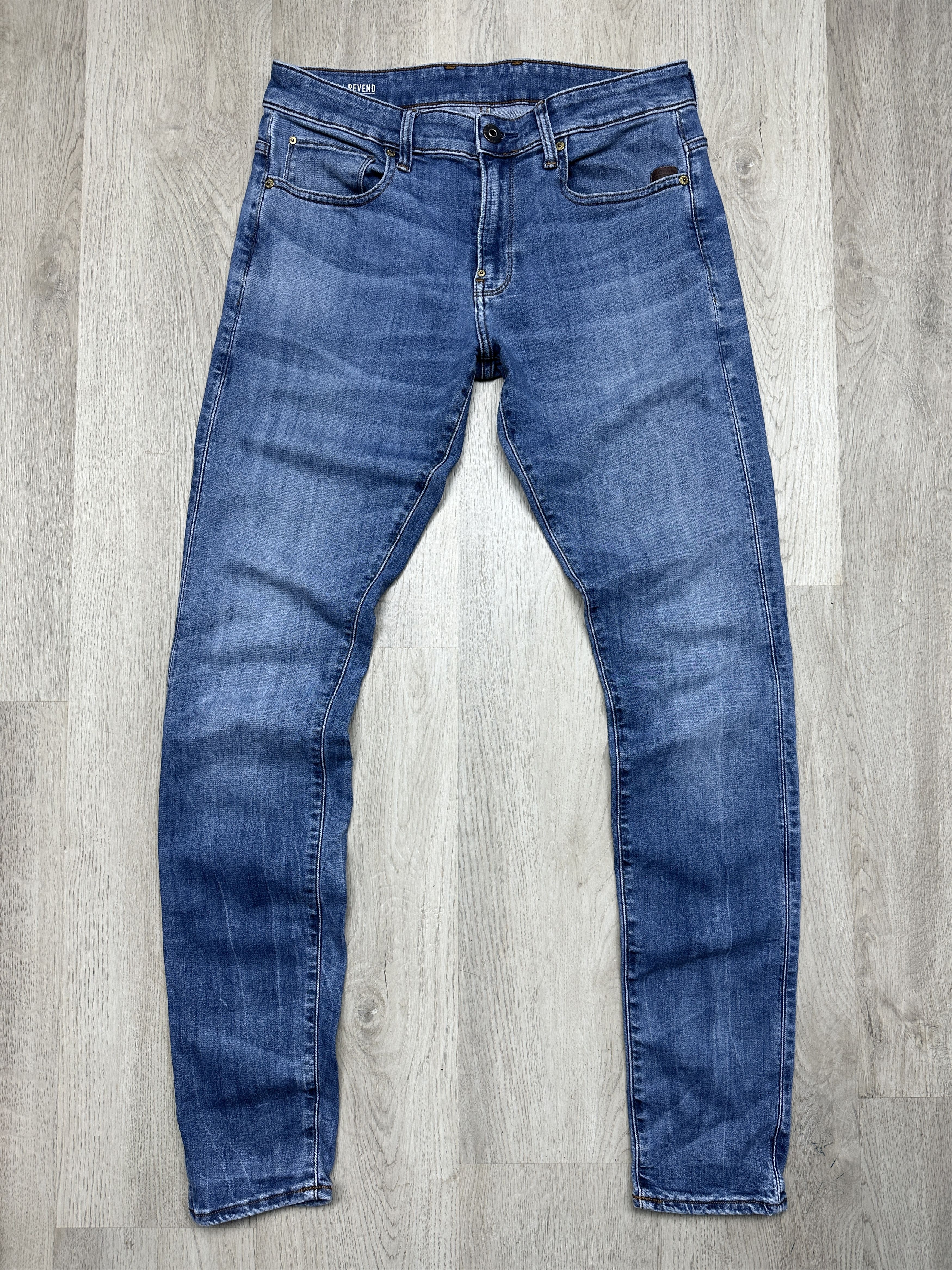 G-Star G Star Raw Mens Revend Skinny Denim Pants Jeans Size US 32 / EU 48 - 1 Thumbnail