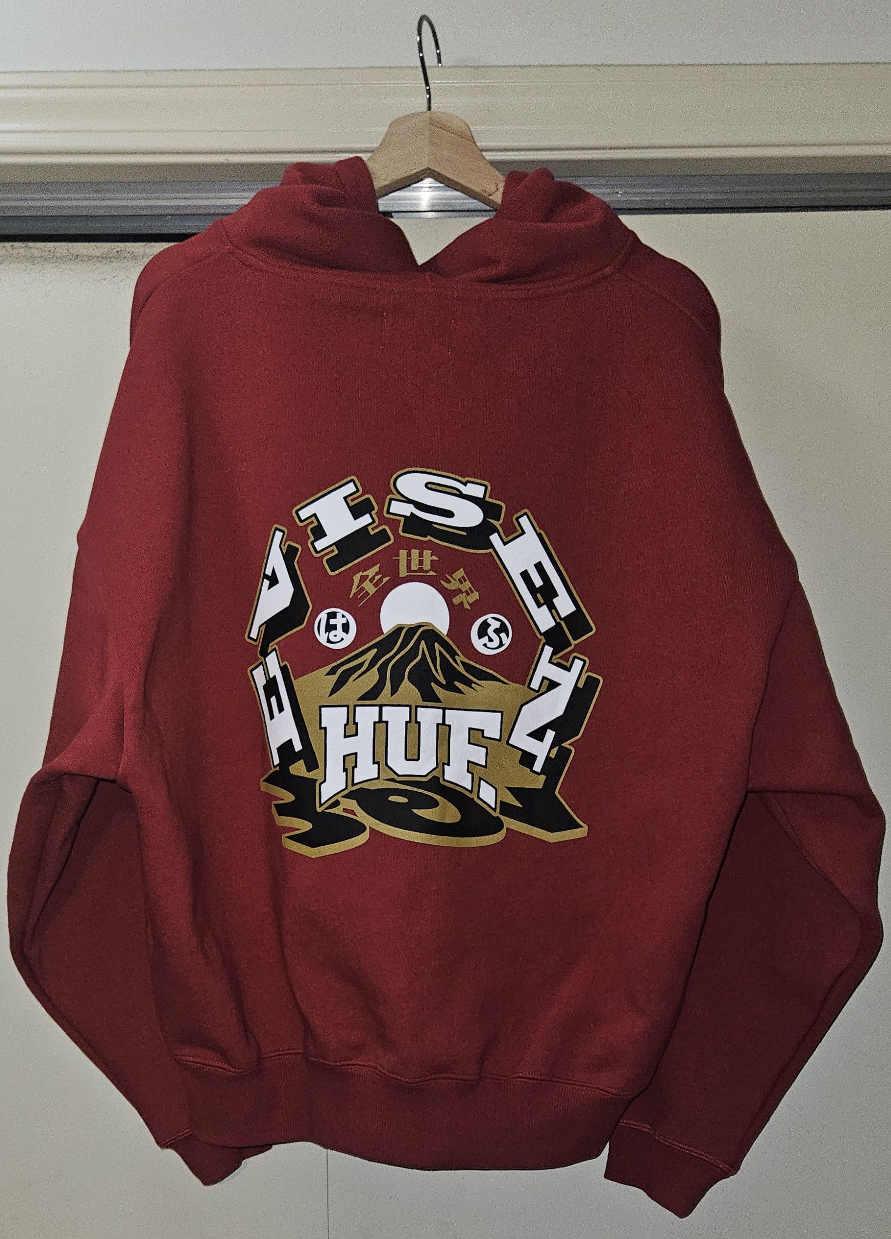 Huf HUF X EVISEN HUFUJI ZIP HOODIE Size US M / EU 48-50 / 2 - 4 Thumbnail