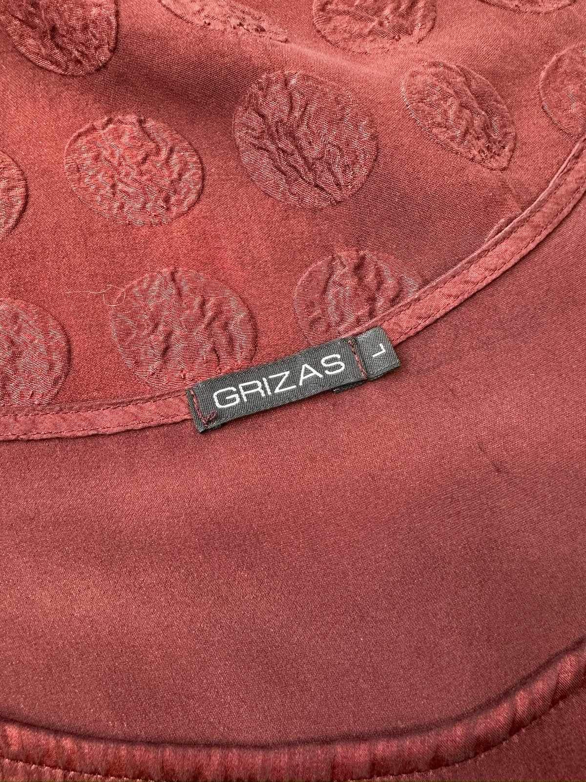 Japanese Brand GRIZAS Silk Lagenlook Short Sleeve Mini Dress Oversized Size L / US 10 / IT 46 - 9 Thumbnail
