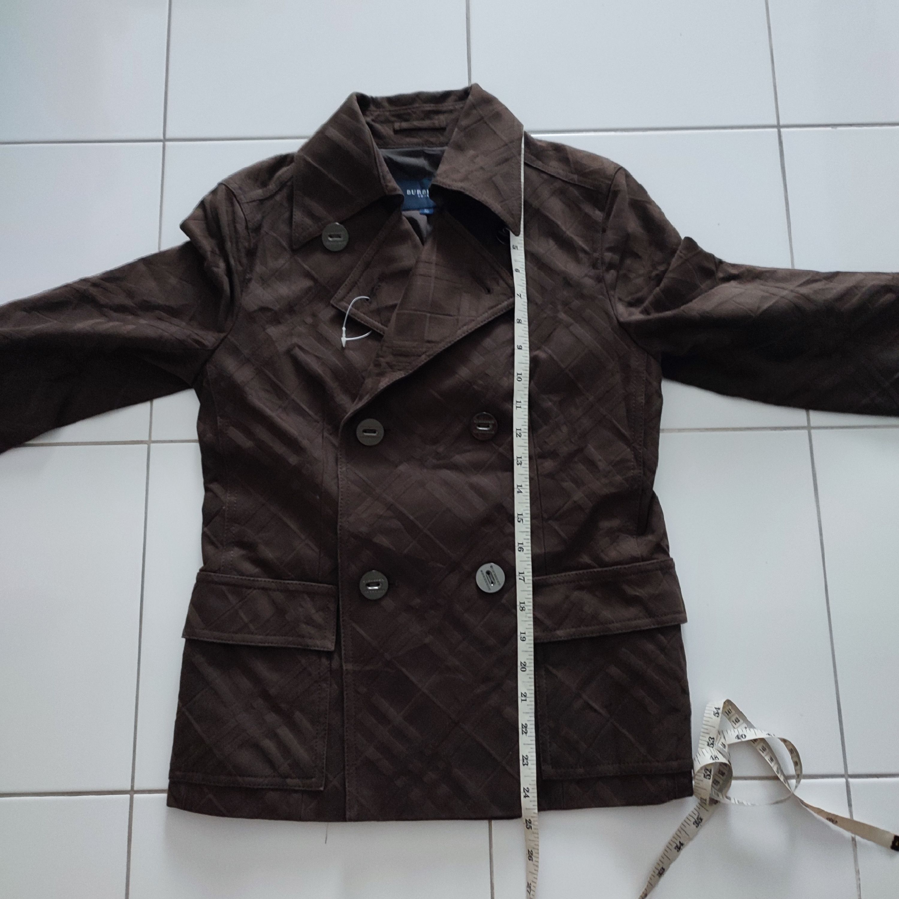 Burberry × Burberry Prorsum × Designer 🔥STEALS🔥Very Rare Burberry London Nova Embossed Blazer Size XS / US 0-2 / IT 36-38 - 11 Thumbnail