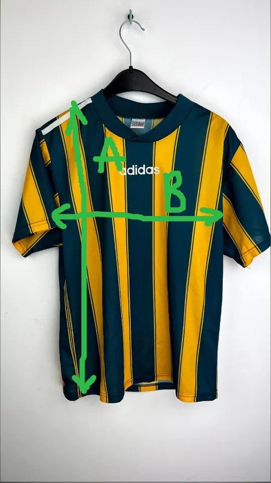 Adidas × Vintage Vintage t shirt FOOTBALL SHIRT SOCCER JERSEY Adidas Size US M / EU 48-50 / 2 - 2 Thumbnail