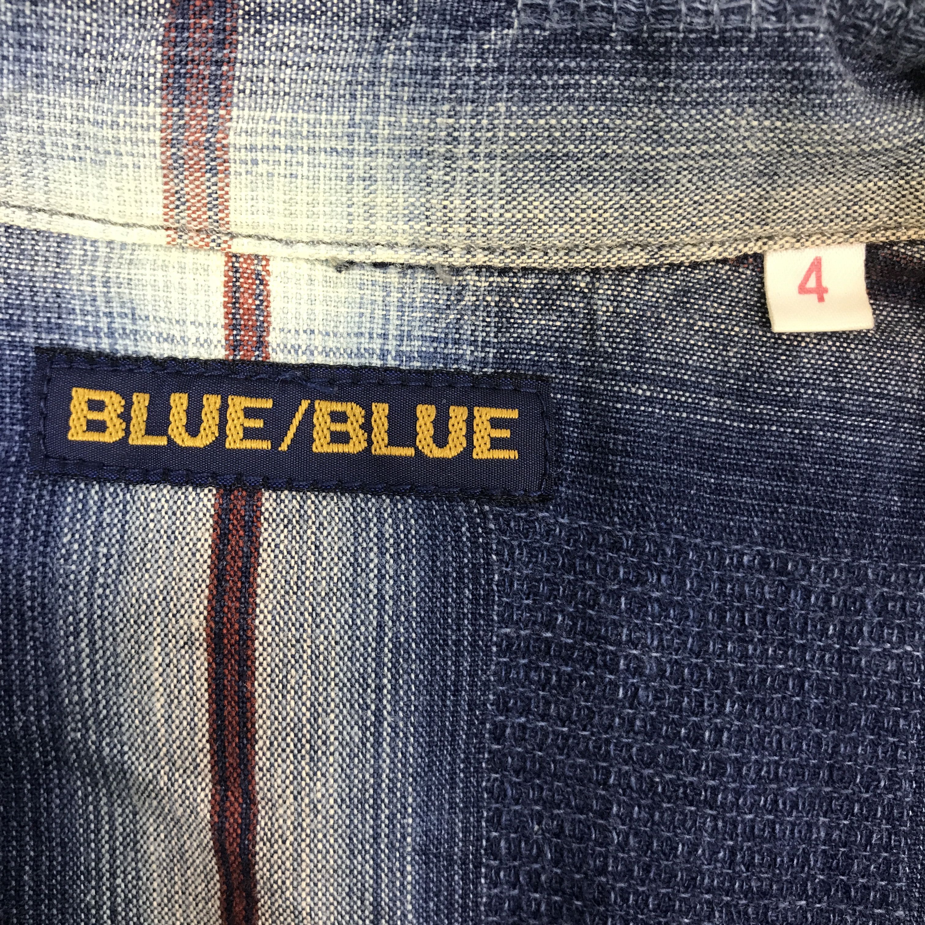 Blue Blue Japan × Japanese Brand BLUE BLUE JAPAN TARTAL DESIGN BUTTON UP SHIRTS Size US L / EU 52-54 / 3 - 10 Thumbnail