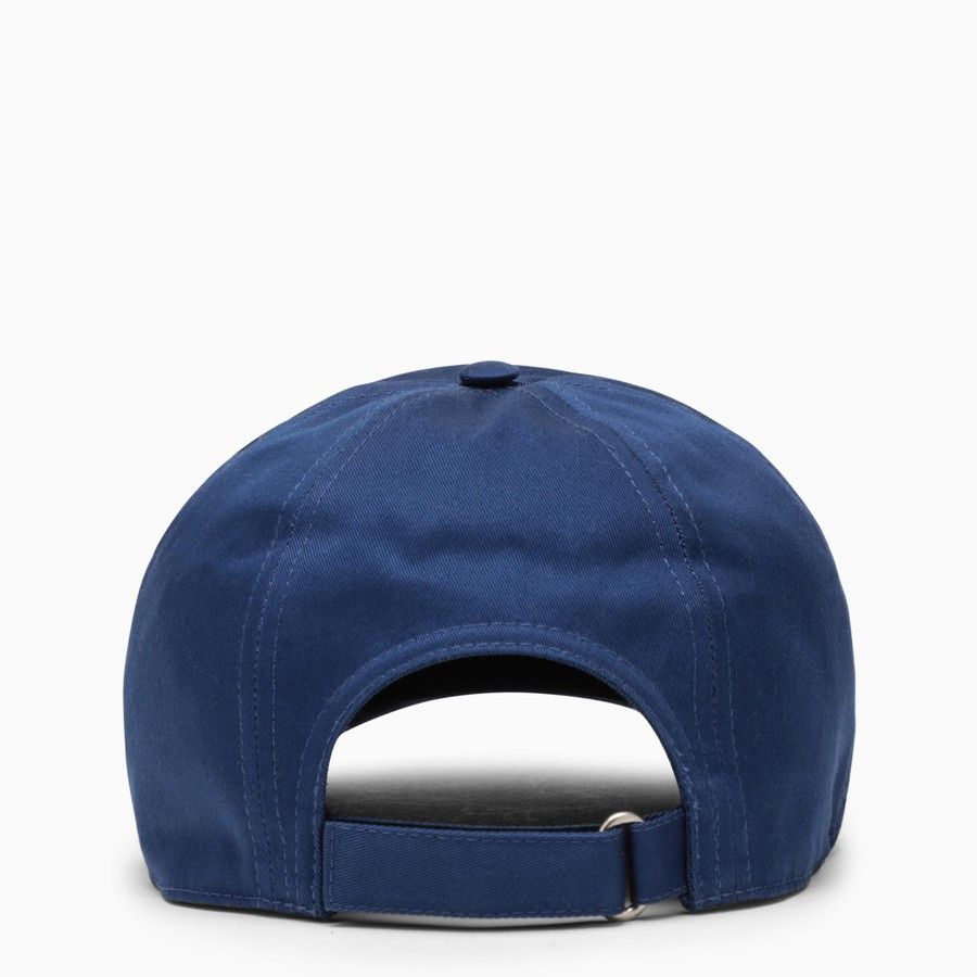 Gucci o1d2blof0525 Size: L / Logo Baseball Cap / Hat in Blue Size ONE SIZE - 3 Thumbnail