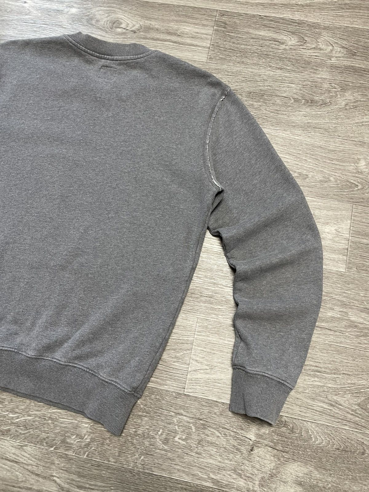 Alexander McQueen Alexander McQueen Big Logo Gray Sweatshirt Crewneck Size US M / EU 48-50 / 2 - 19 Thumbnail
