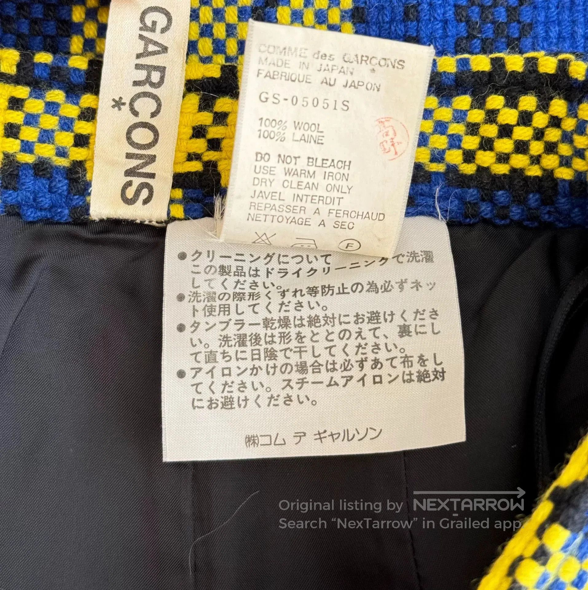 Comme des Garcons Comme des Garçons Plaid Mini Skirt. Size 24" / US 00 / IT 34 - 9 Thumbnail