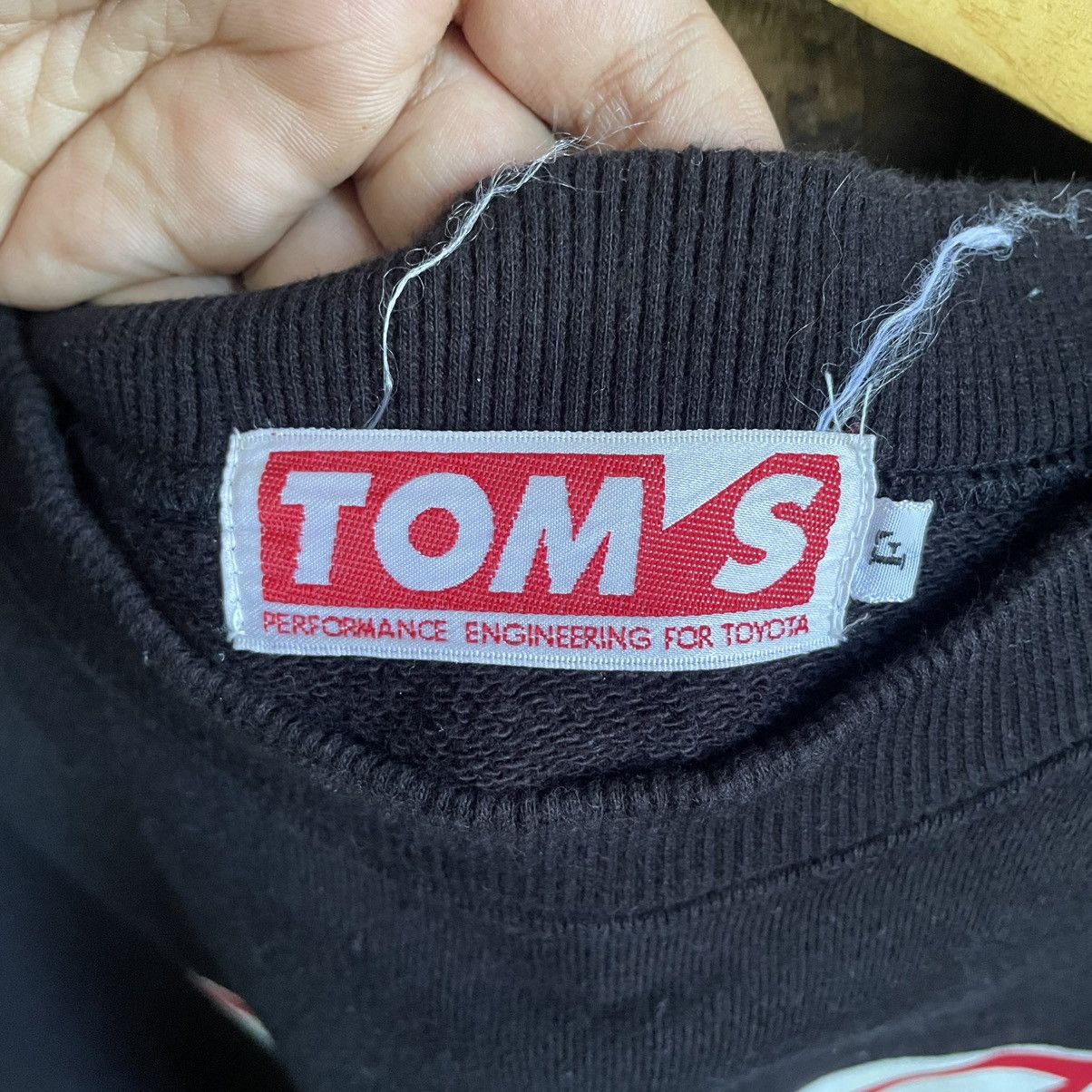 Vintage Vintage Tom’s Racing Team sweatshirt Size US M / EU 48-50 / 2 - 5 Thumbnail