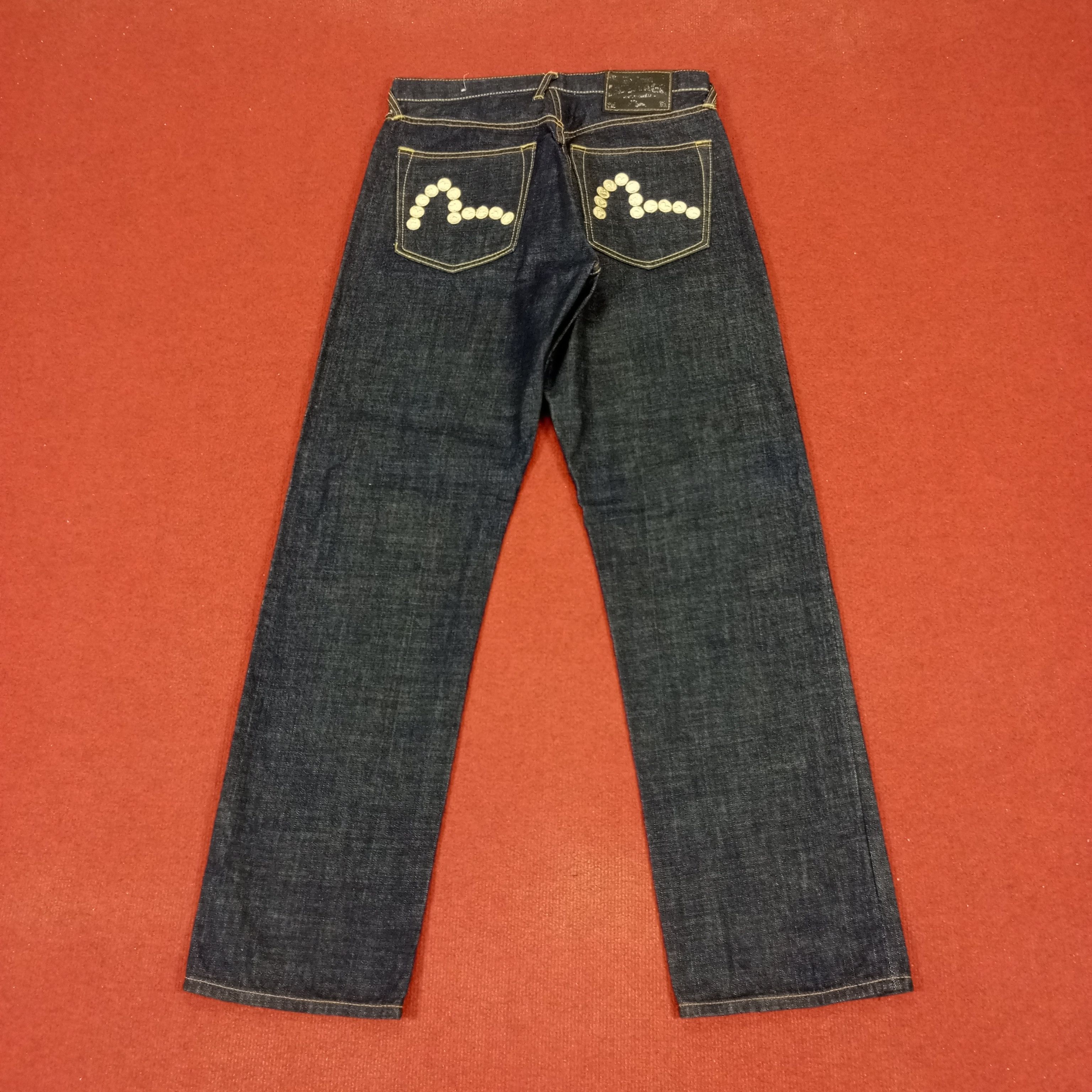 Japanese Brand × Vintage Evisu Japanese Brand Custom Daicock Streetwear Style Jeans Size US 31 - 4 Thumbnail