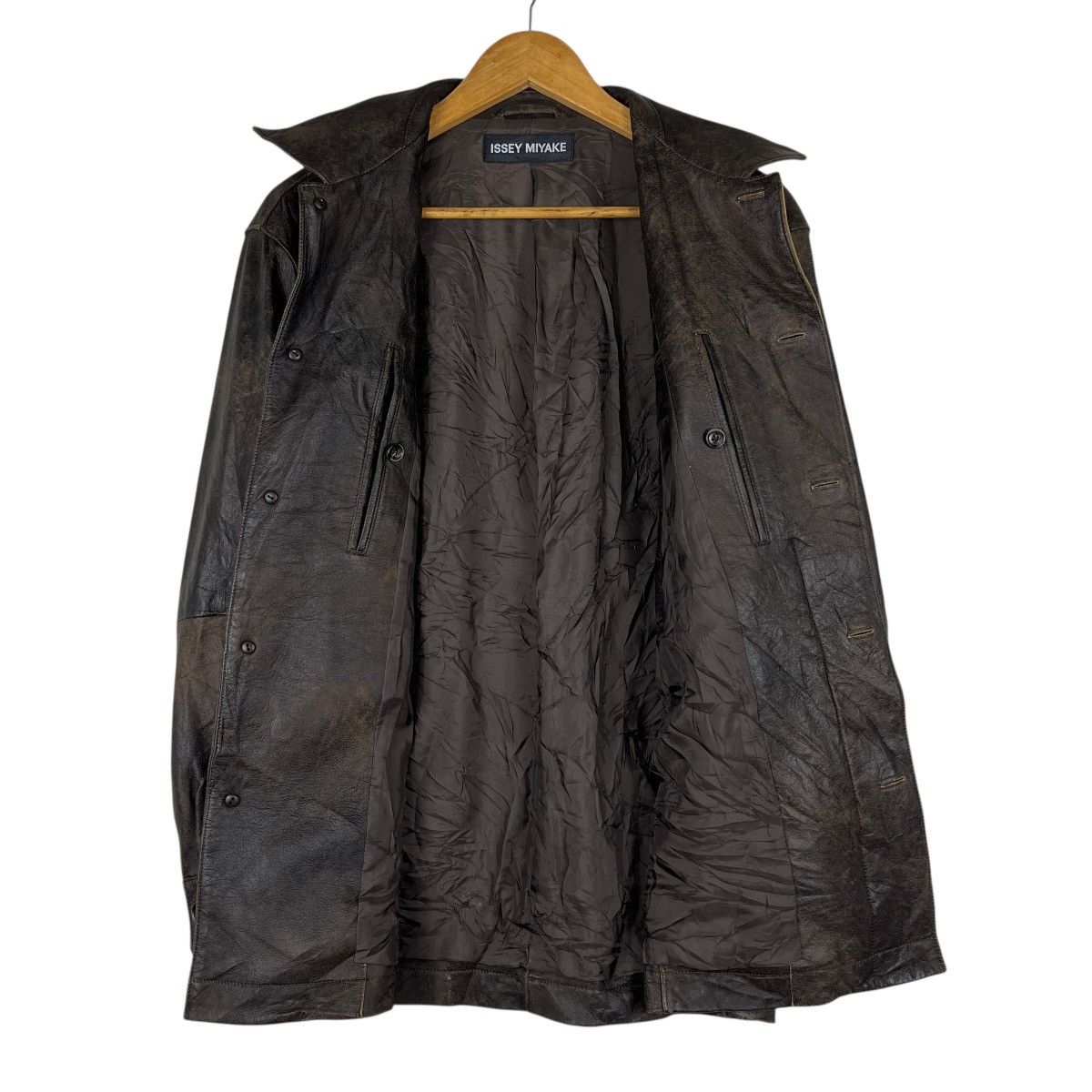 Issey Miyake 🔥 Issey Miyake Men SheepSkin Jacket Made In Japan - Size M Size US M / EU 48-50 / 2 - 9 Thumbnail
