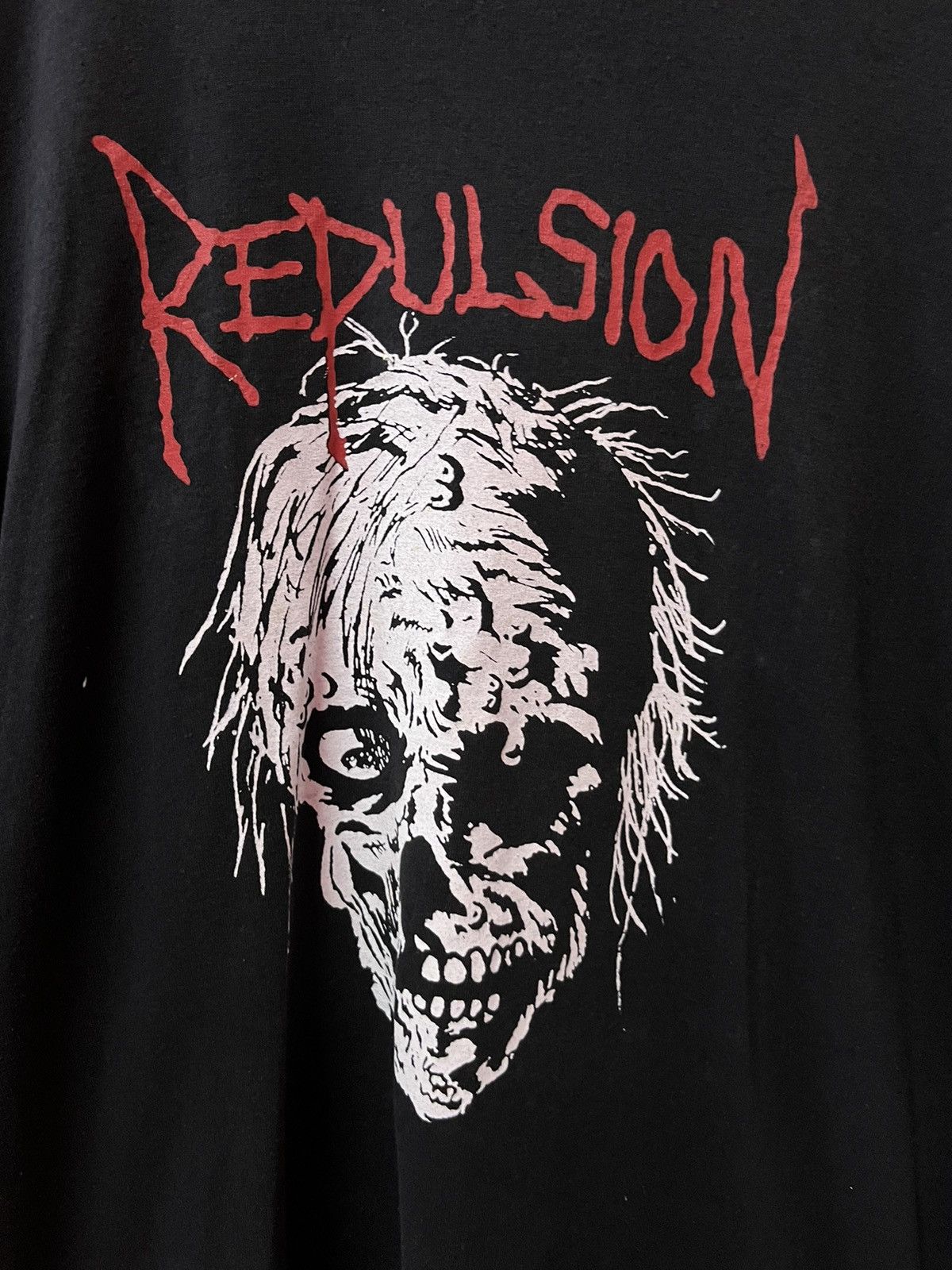 Band Tees REPULSION Size US L / EU 52-54 / 3 - 3 Thumbnail