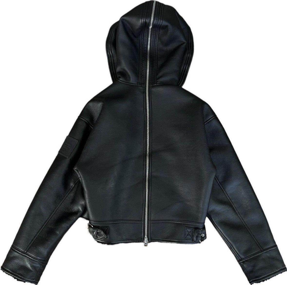 Jean Paul Gaultier × Y/Project Y/PROJECT FW2022 Sherling Split Wire Vegan Leather Jacket Size US S / EU 44-46 / 1 - 4 Thumbnail
