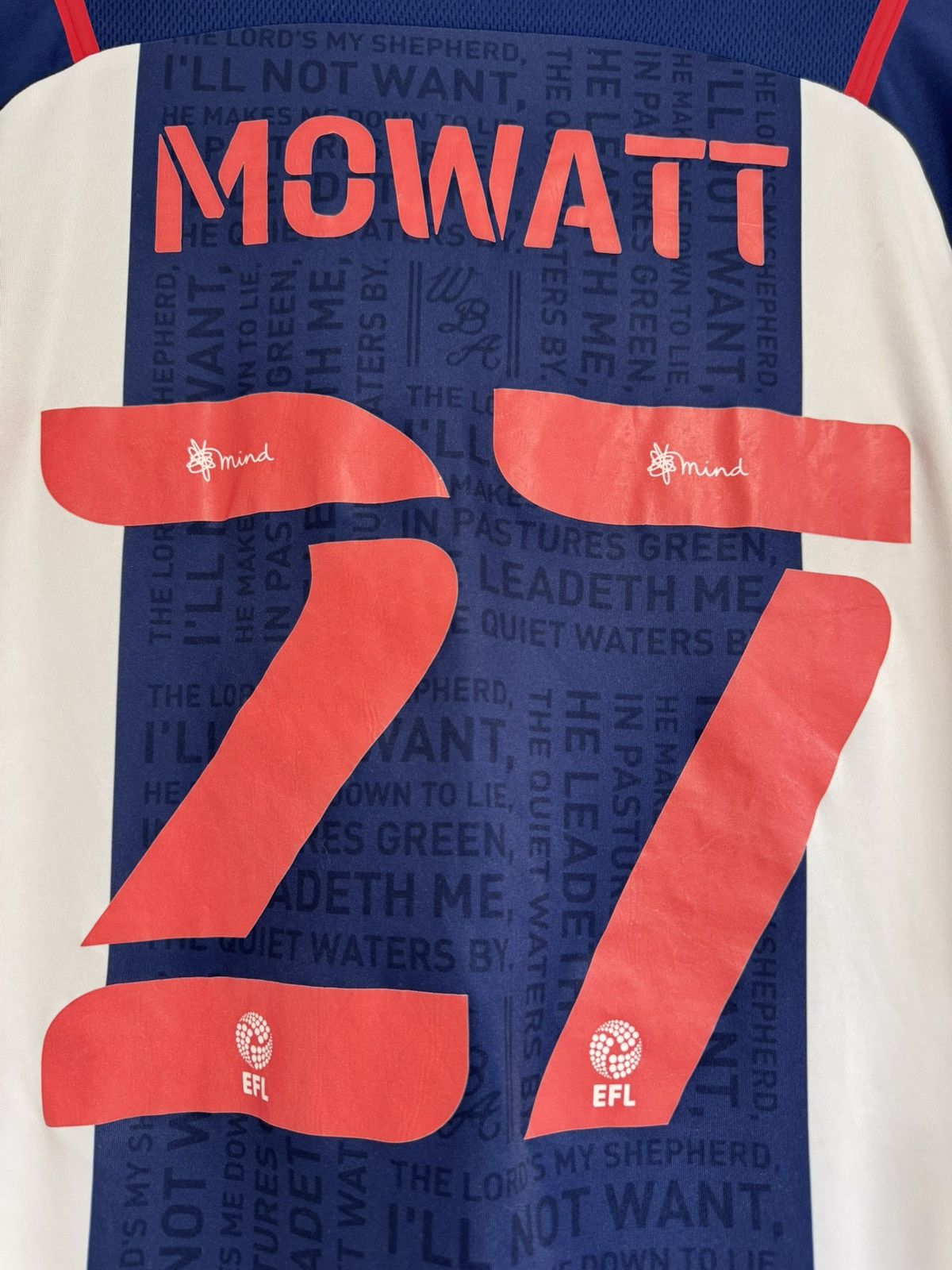 Puma Mowatt #27 West Bromwich Albion 2021-2022 Home Soccer Jersey Size US M / EU 48-50 / 2 - 9 Thumbnail