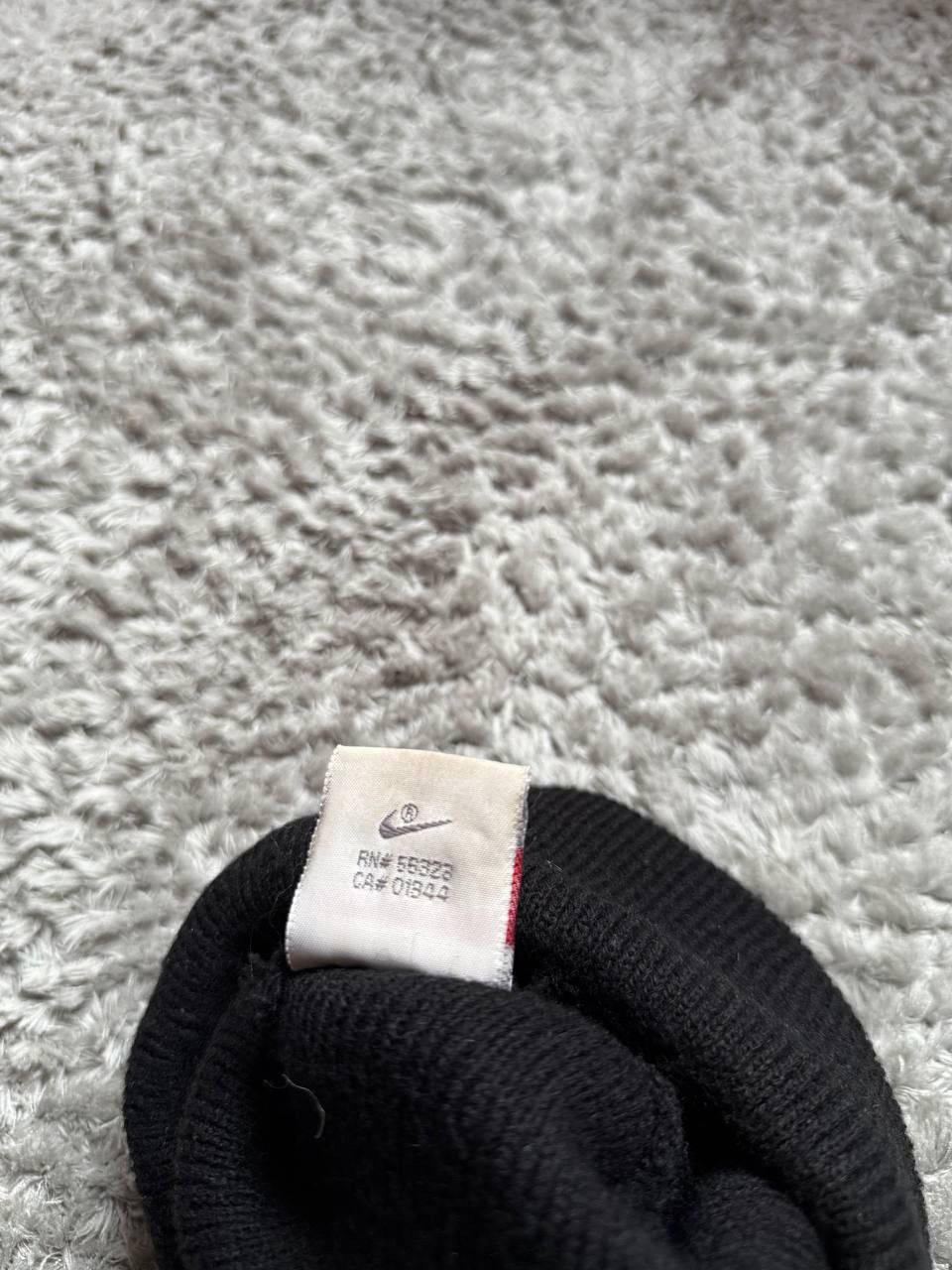 Nike 90s Vintage Nike Knitted Beanie Basic Logo Hat Rare Size ONE SIZE - 6 Thumbnail