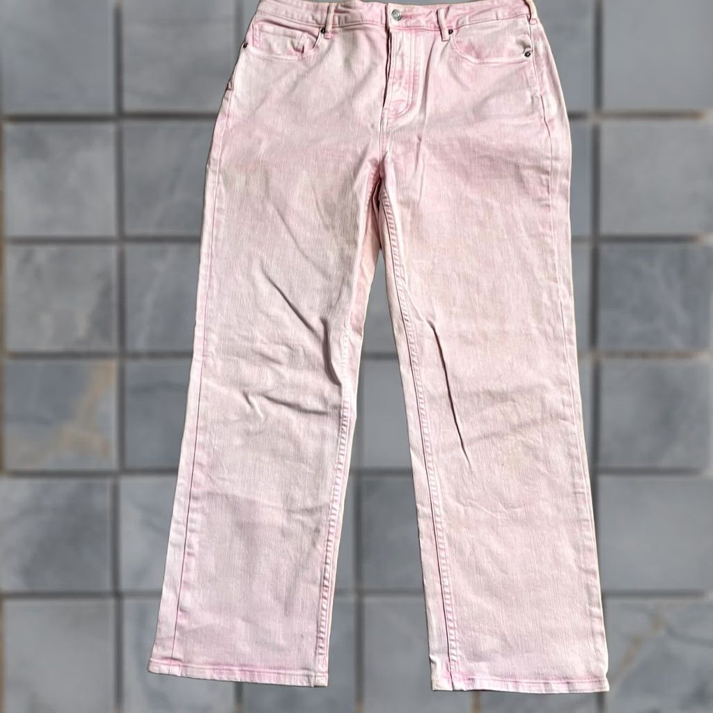 Scotch & Soda Scotch & Soda Womens Jeans Sky High-Rise Straight Pink Button Fly 30 X32 Size 30" / US 8 / IT 44 - 1 Thumbnail