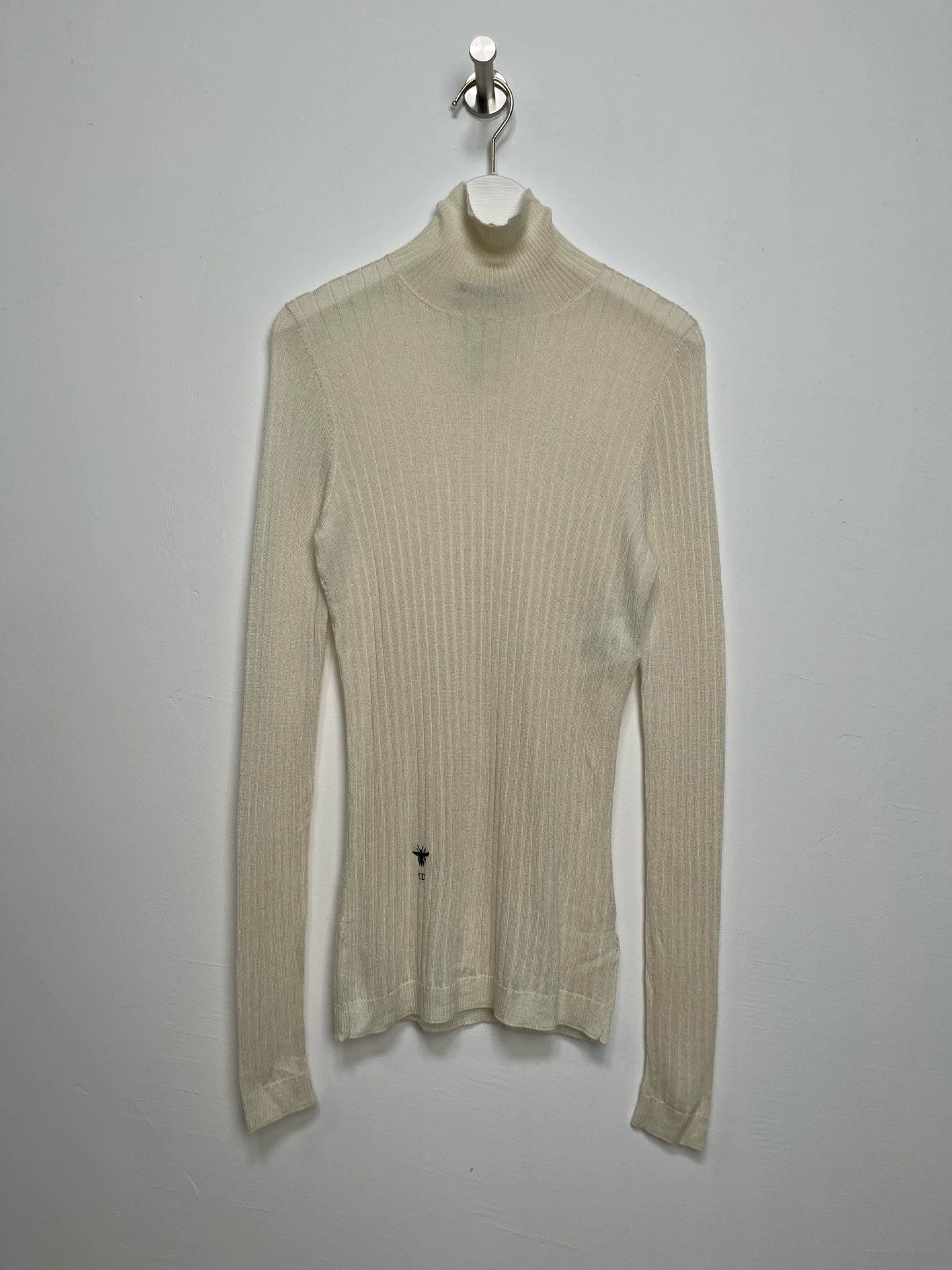 Dior Dior Embroidered Bee Turtleneck Sweater 38 Size S / US 4 / IT 40 - 1 Thumbnail