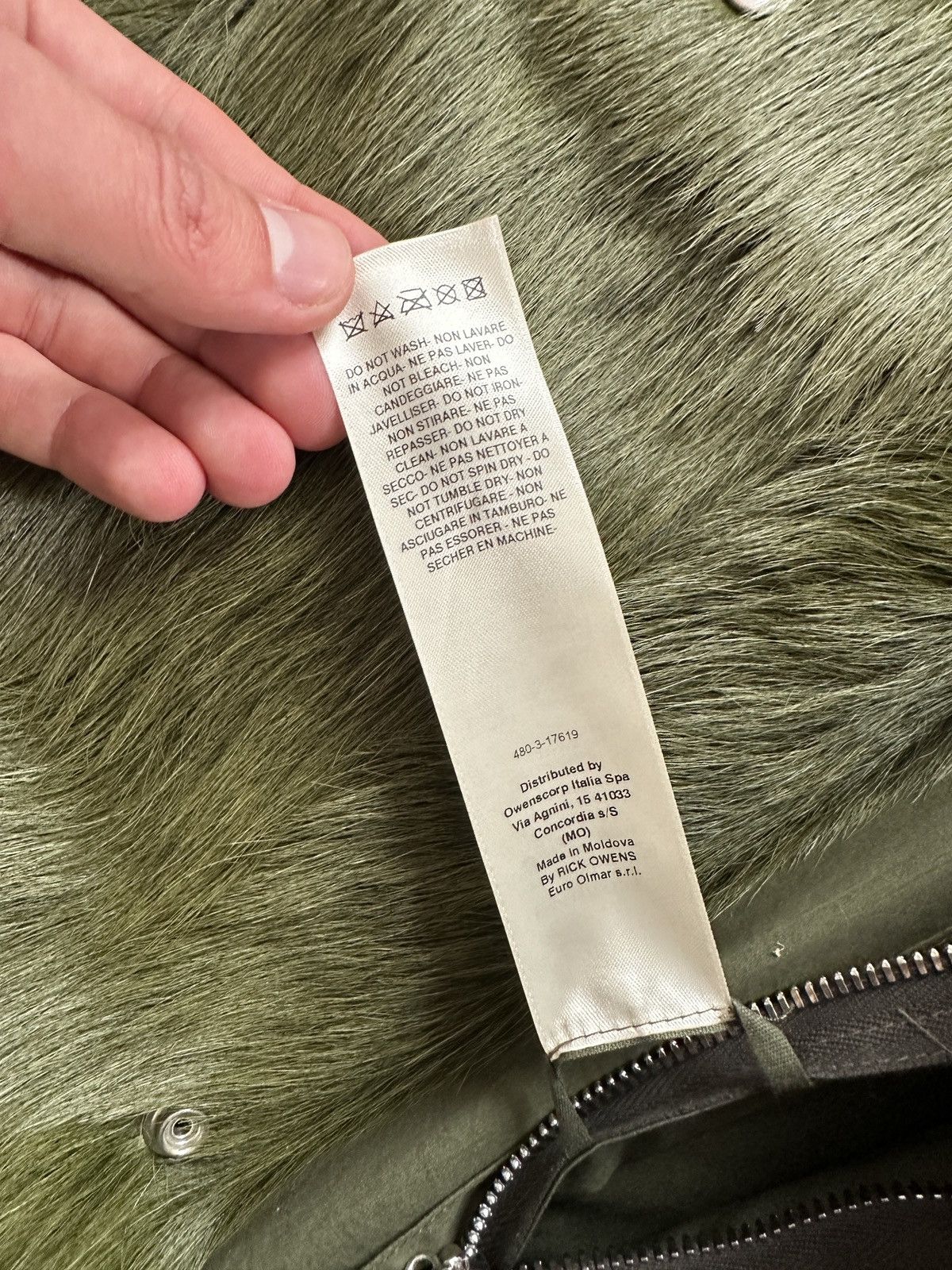 Rick Owens Rick Owens « Grinch » Fur Jacket Size US L / EU 52-54 / 3 - 8 Thumbnail