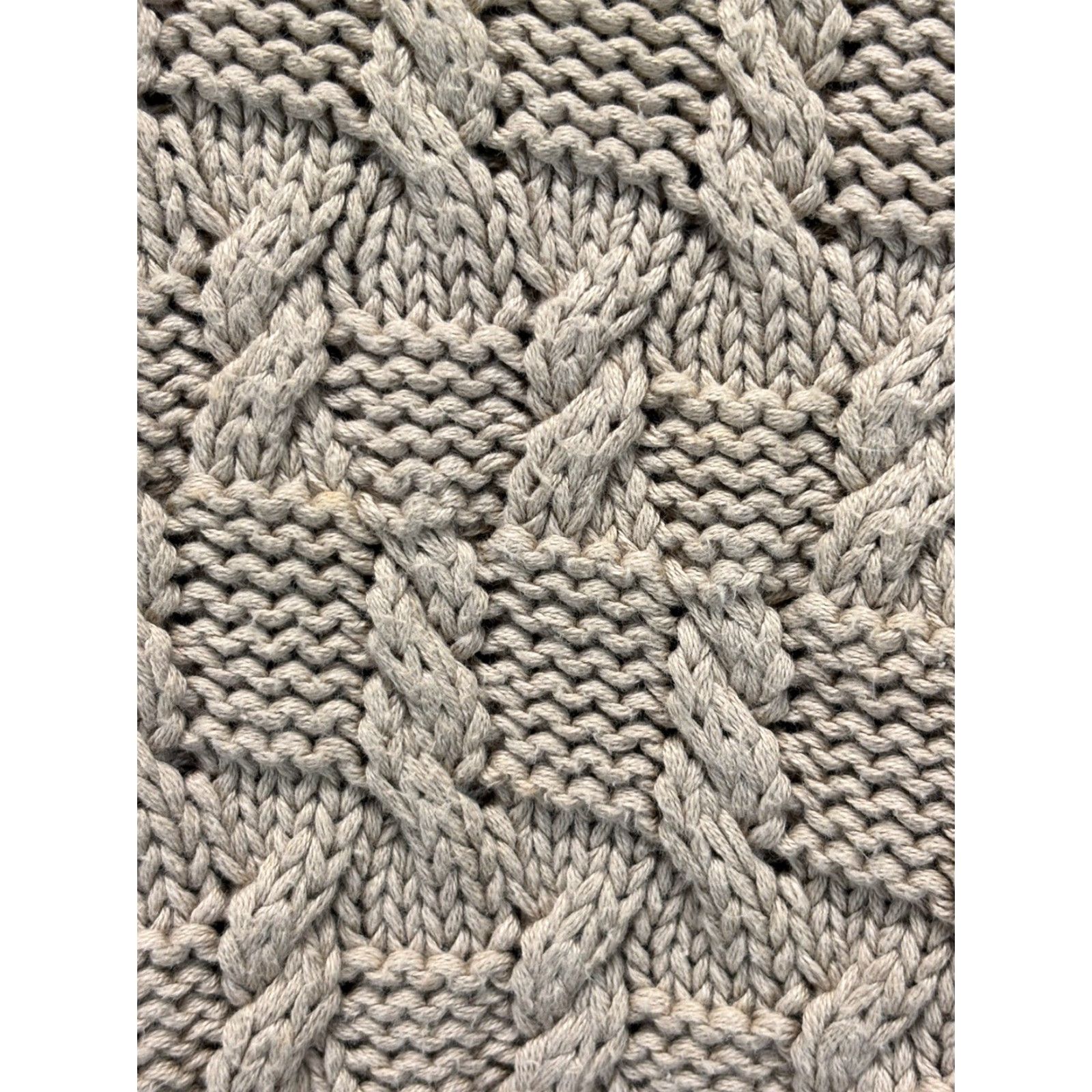 Abercrombie & Fitch Vintage Abercrombie & Fitch Cableknit Chunky Sweater Sz Large Basket Weave Men’s Vtg Size US L / EU 52-54 / 3 - 4 Thumbnail