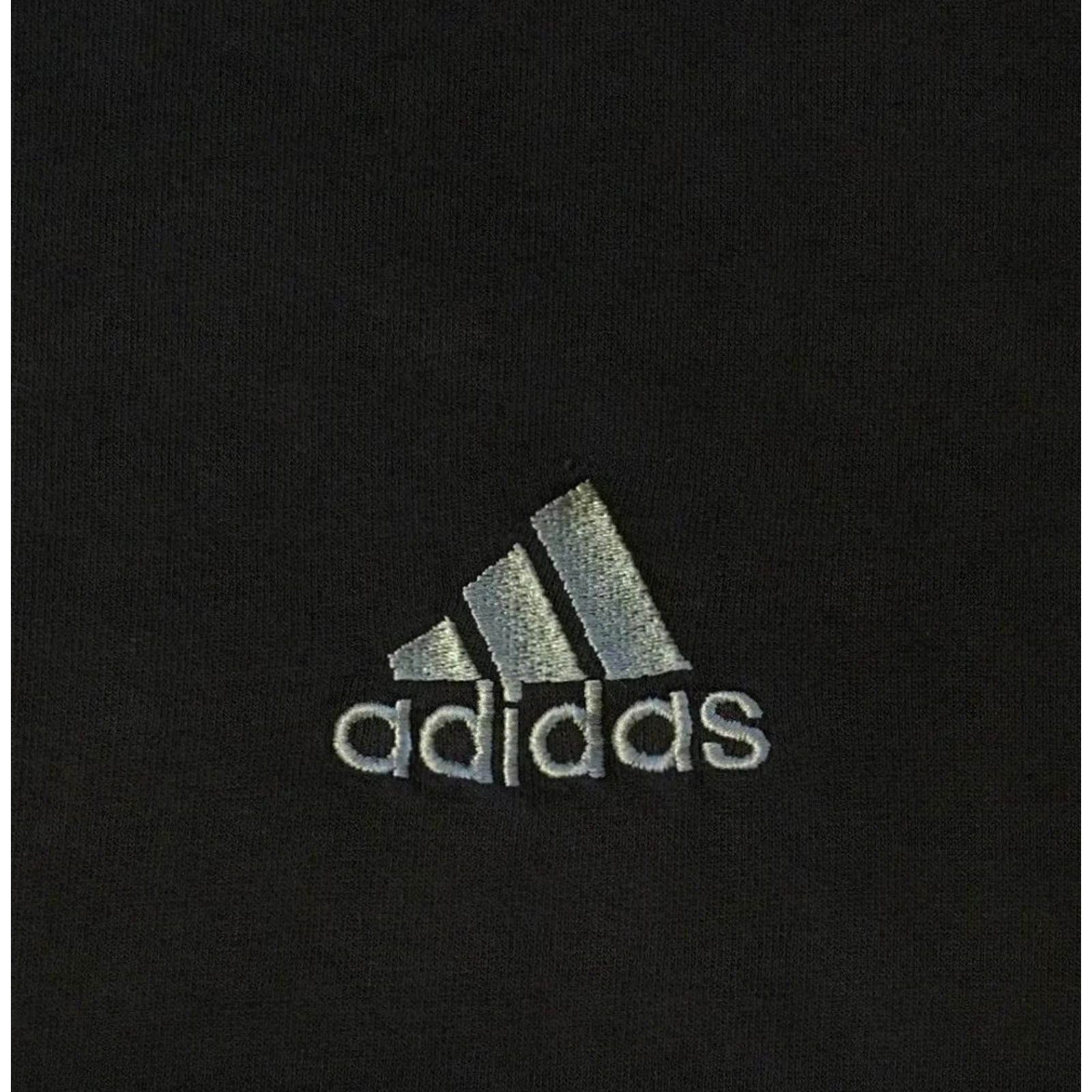 Adidas VINTAGE Adidas Thrashed Faded Distress Sweatshirt XL Boxy Grunge Surf Skate Punk Hoodie Men XL Black Trefoil Shirt Size US XL / EU 56 / 4 - 3 Thumbnail
