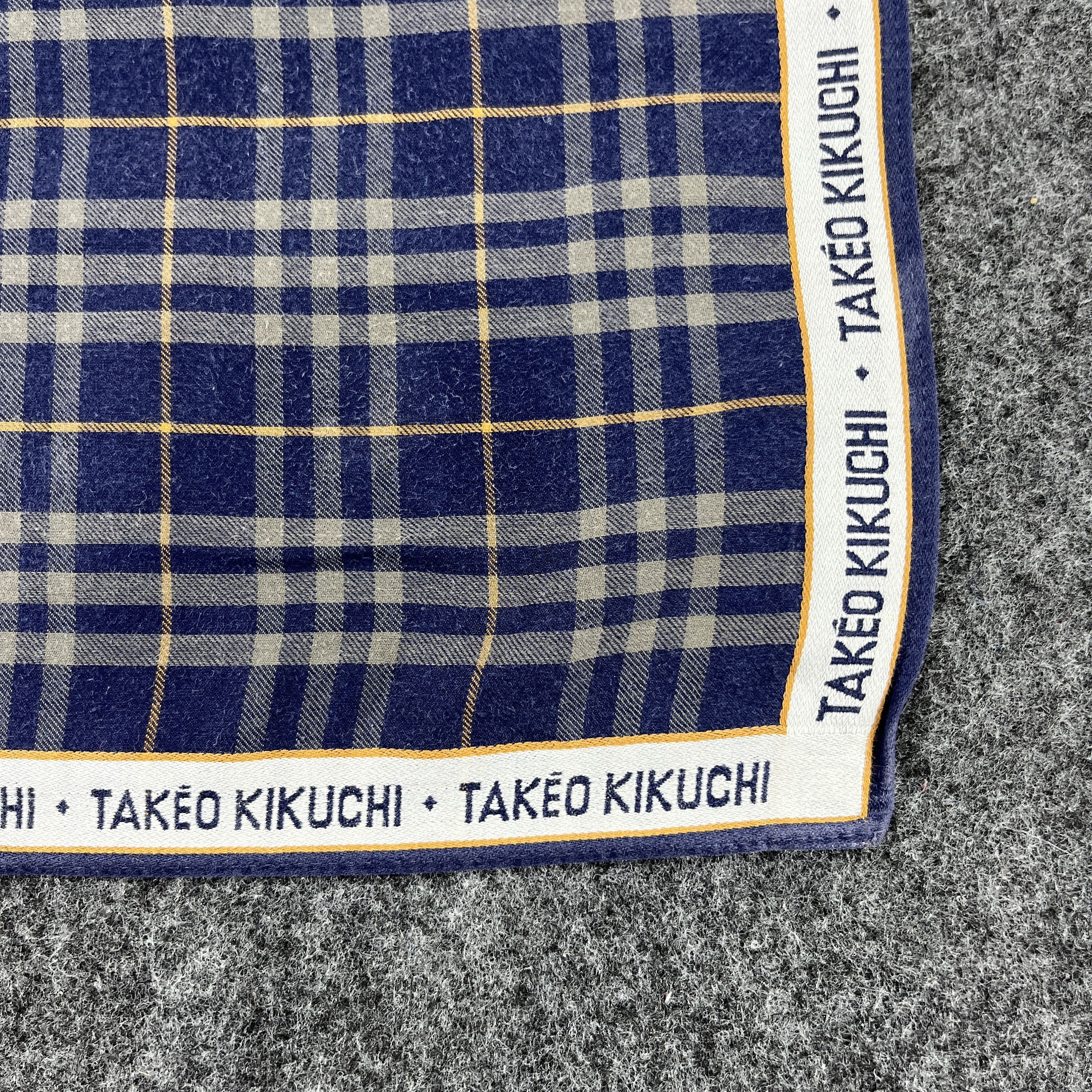 Japanese Brand Takeo Kikuchi Handkerchief / Bandana / Neckerchief B186 Size ONE SIZE - 3 Thumbnail