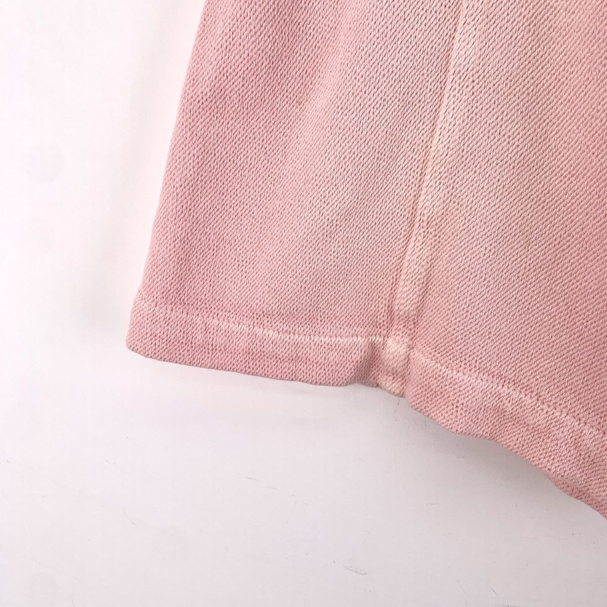 Chanel Chanel Pink Vintage Logo Cotton Casual Denim Shorts K26WX Size 27" / US 4 / IT 40 - 4 Thumbnail