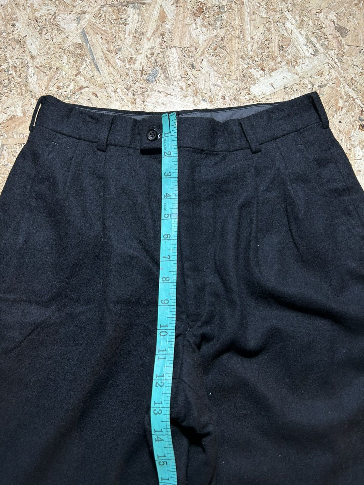 Comme des Garcons Comme Des Garcons Black Pleated Trousers Pants Size US 29 - 17 Thumbnail