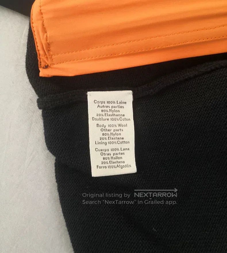 Hermes Hermes Knitted sweater sweatshirt, navy blue, 100% wool pi Size US L / EU 52-54 / 3 - 5 Thumbnail