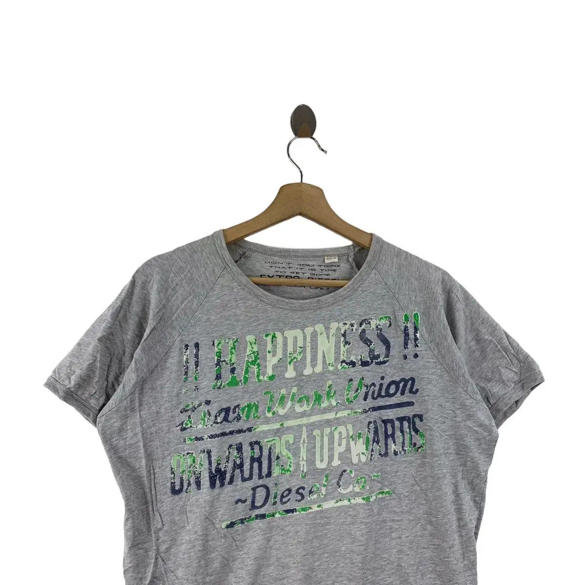 Diesel Vintage DIESEL ITALY Happiness Life Distress Design Size M / US 6-8 / IT 42-44 - 2 Thumbnail