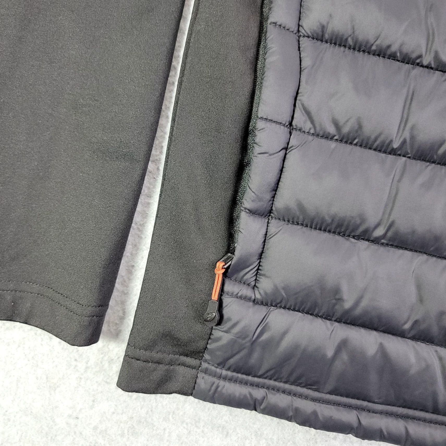 Asics ASICS Jacket Mens M Black Quilted Lined Full Zip Running Training Size US M / EU 48-50 / 2 - 4 Thumbnail