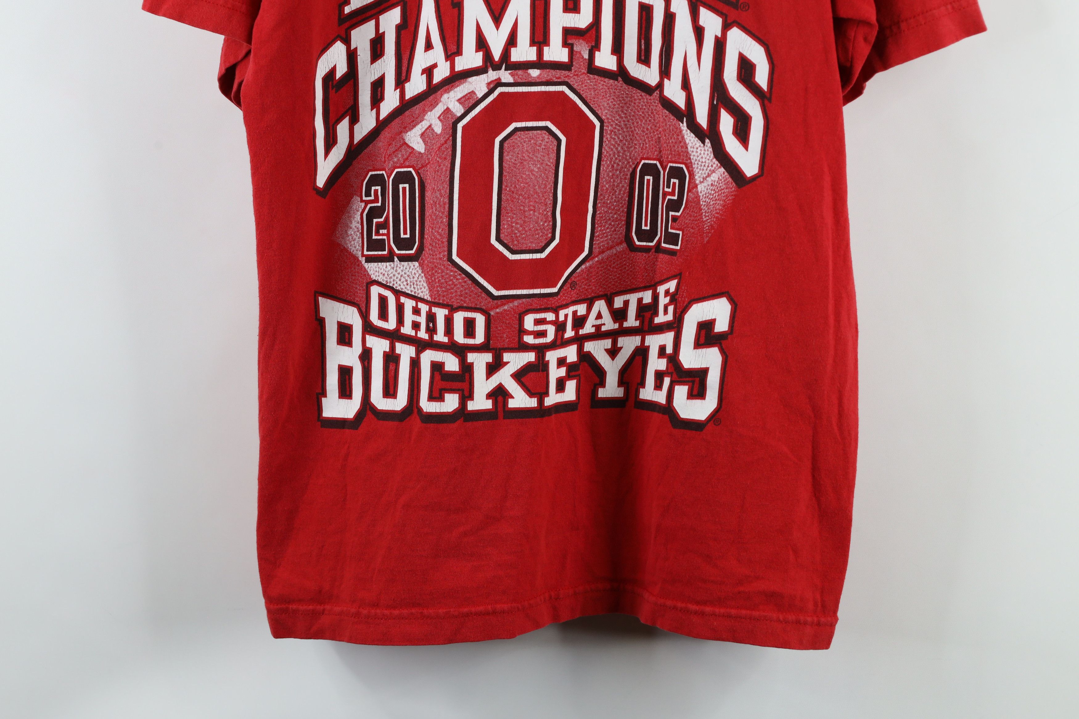 Vintage Vintage Ten Champs Ohio State University Football T-Shirt Size US M / EU 48-50 / 2 - 3 Thumbnail