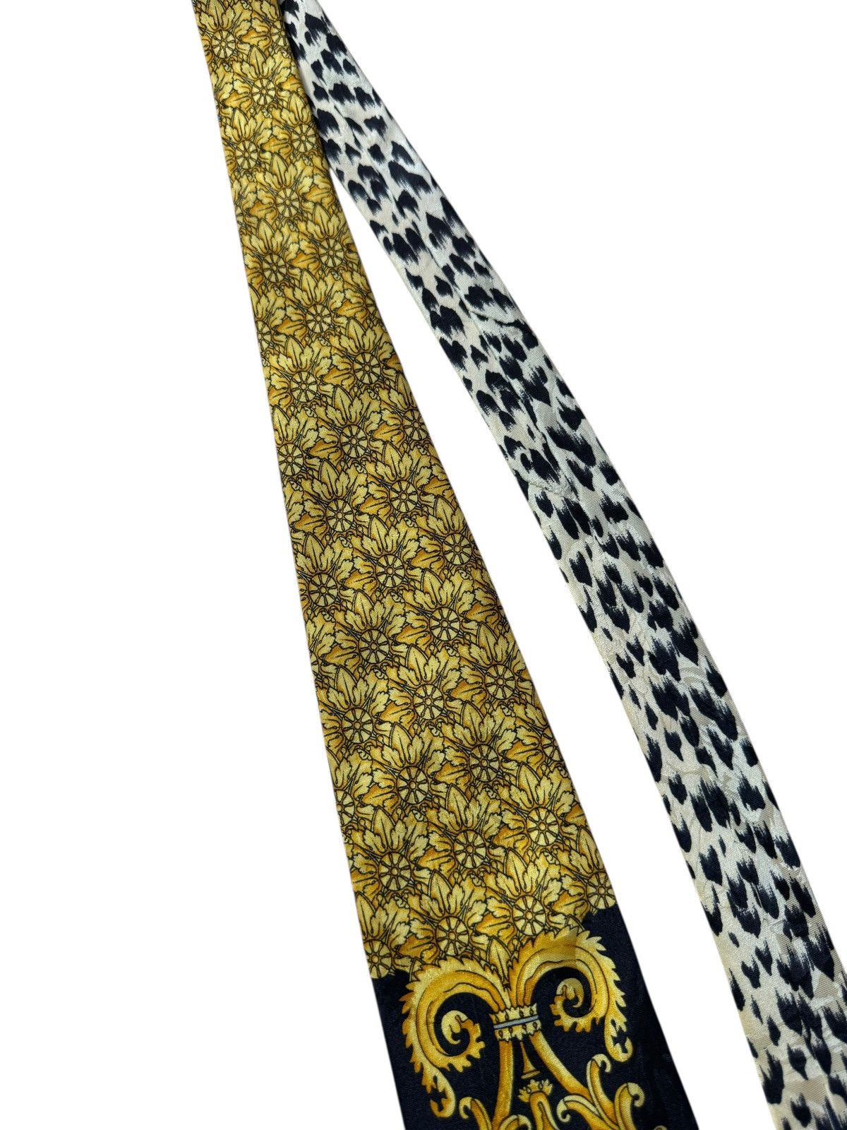 Versace Gianni Versace vintage silk tie baroque Medusa Size ONE SIZE - 4 Thumbnail