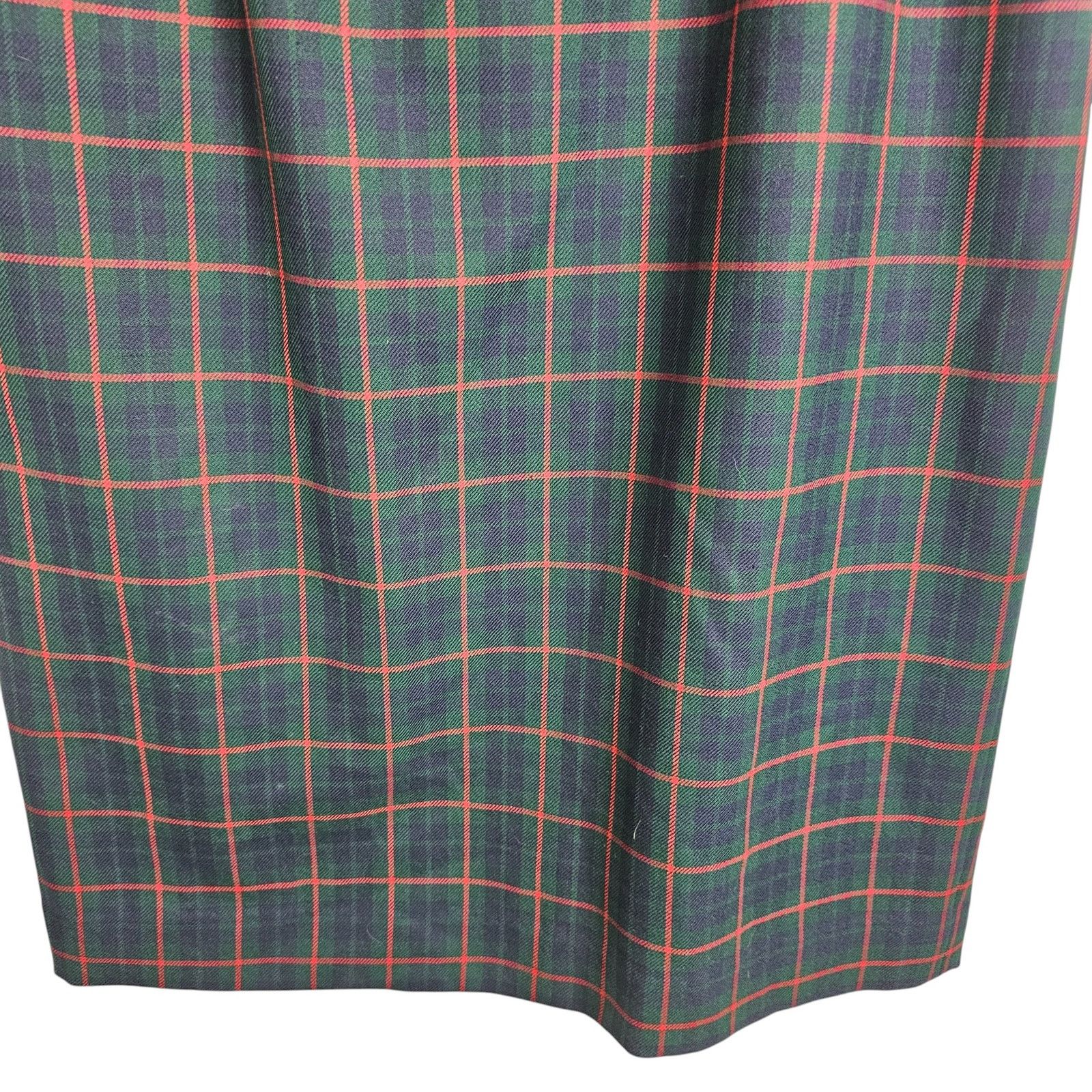 Pendleton Vintage Pendleton Wool Plaid Blazer Skirt 2Pc Set Sz 10P/12 Size L / US 10 / IT 46 - 10 Thumbnail