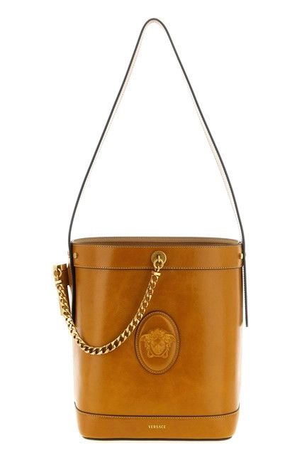 Versace ob2d0Lne0726 Size: OS / Pivot Small Bucket Bag in Brown Size ONE SIZE - 1 Thumbnail