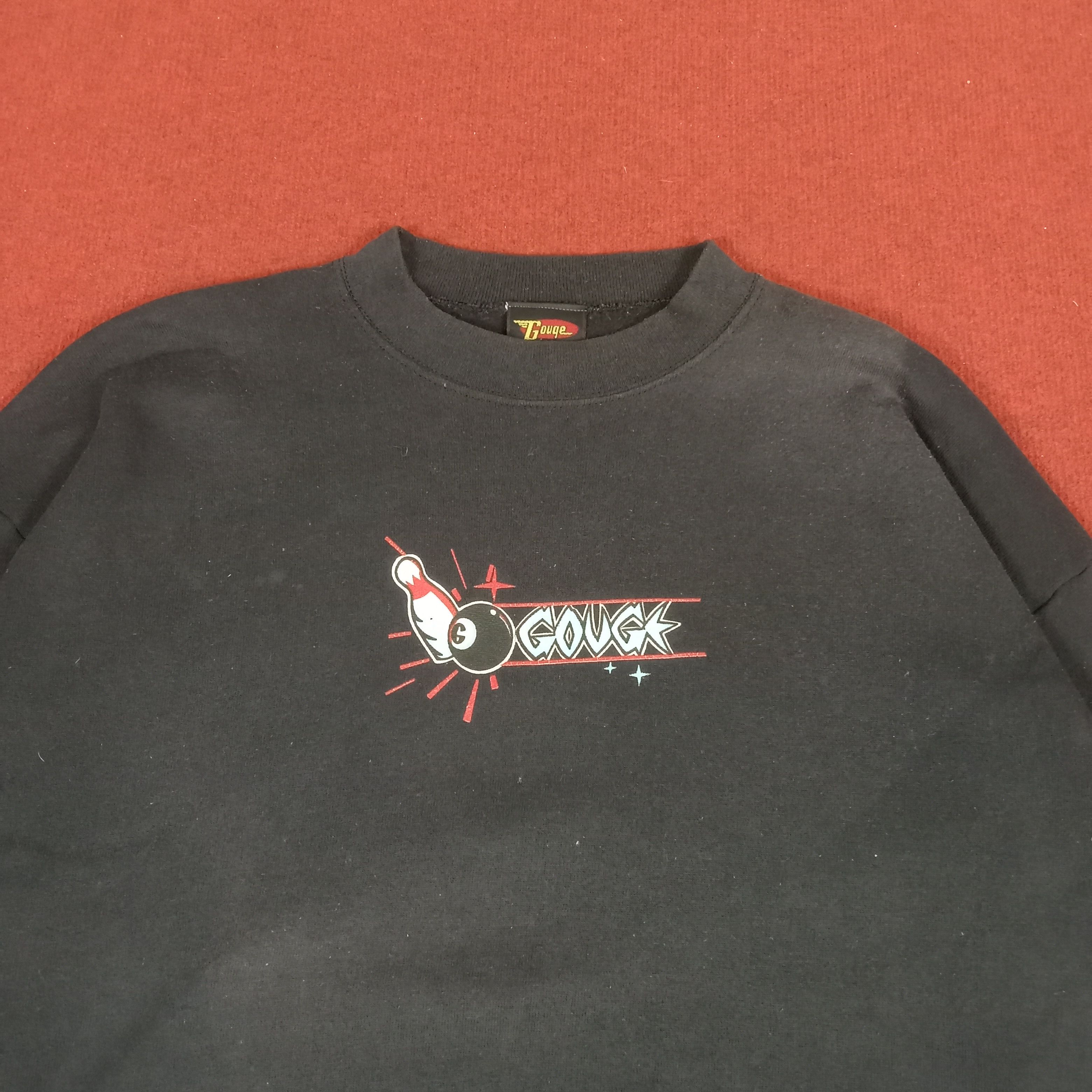Vintage Gouge Skateboard Style Sweatshirt dp1 Size US L / EU 52-54 / 3 - 2 Thumbnail