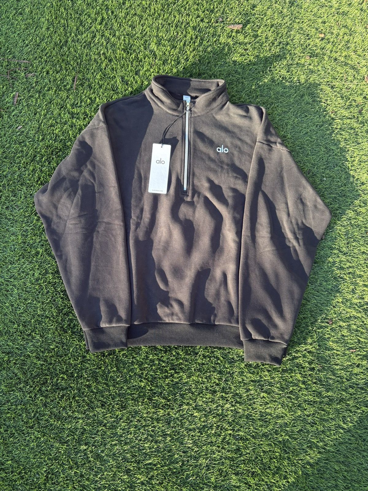 Alo Alo Yoga Black Quarter Zip – New With Tags Size US S / EU 44-46 / 1 - 1 Thumbnail