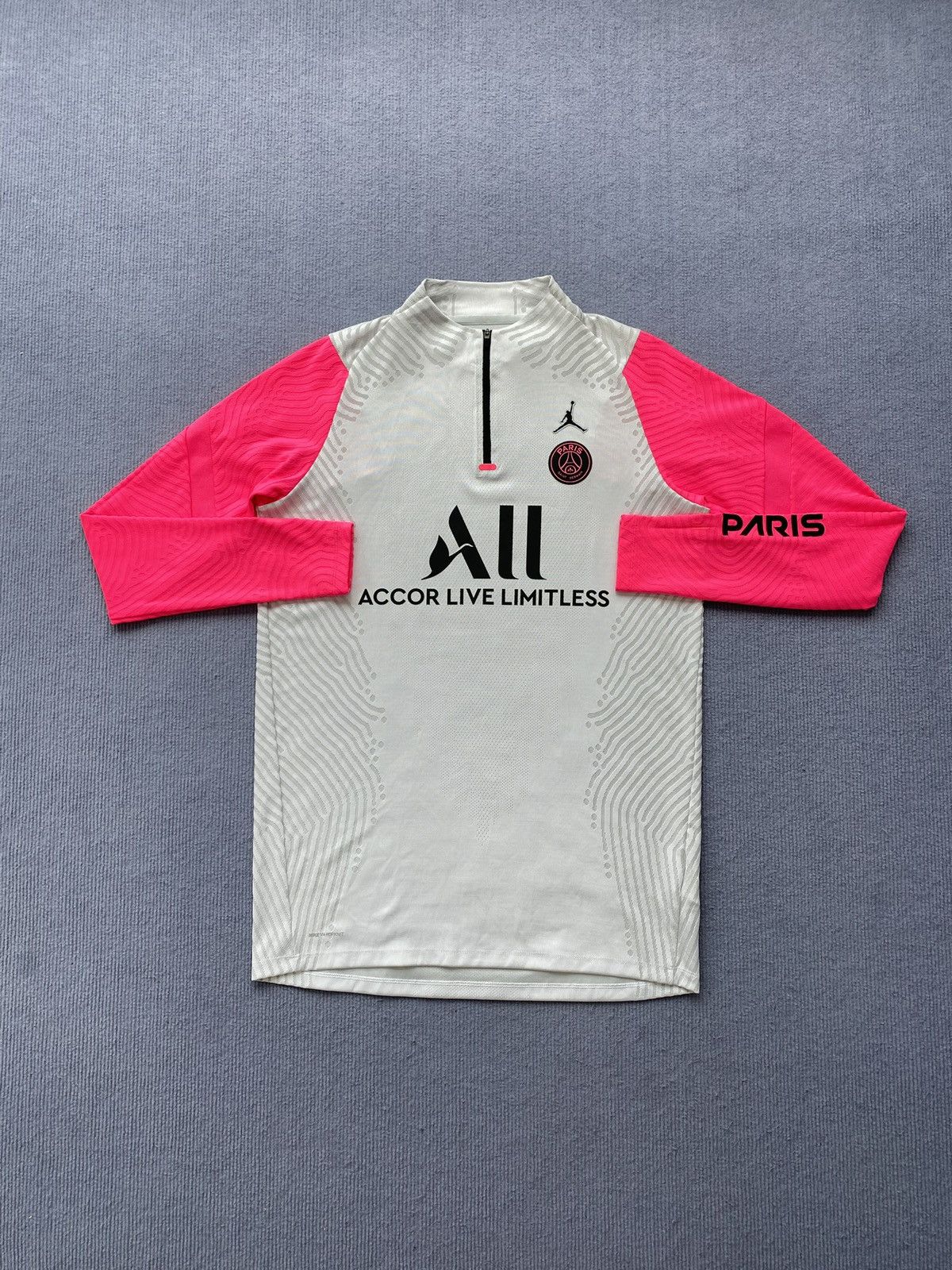 Jordan Brand Jordan 2021/22 PSG Quart-Zip Training Top✨ Size US L / EU 52-54 / 3 - 4 Thumbnail